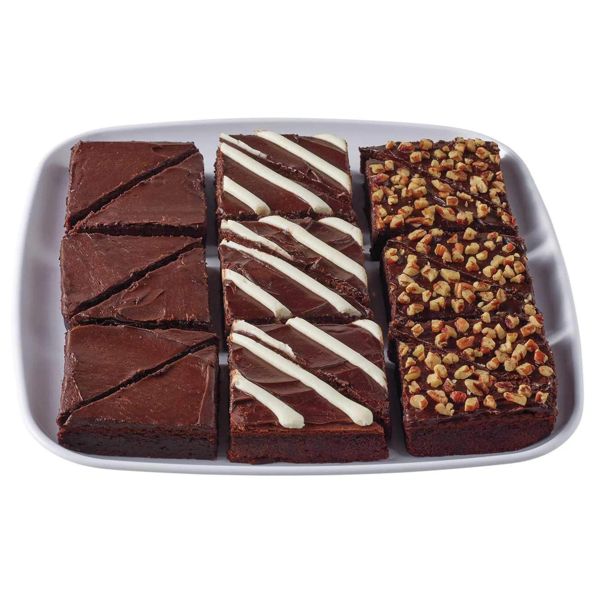 H‑E‑B Bakery Small Party Tray - Gourmet Brownies