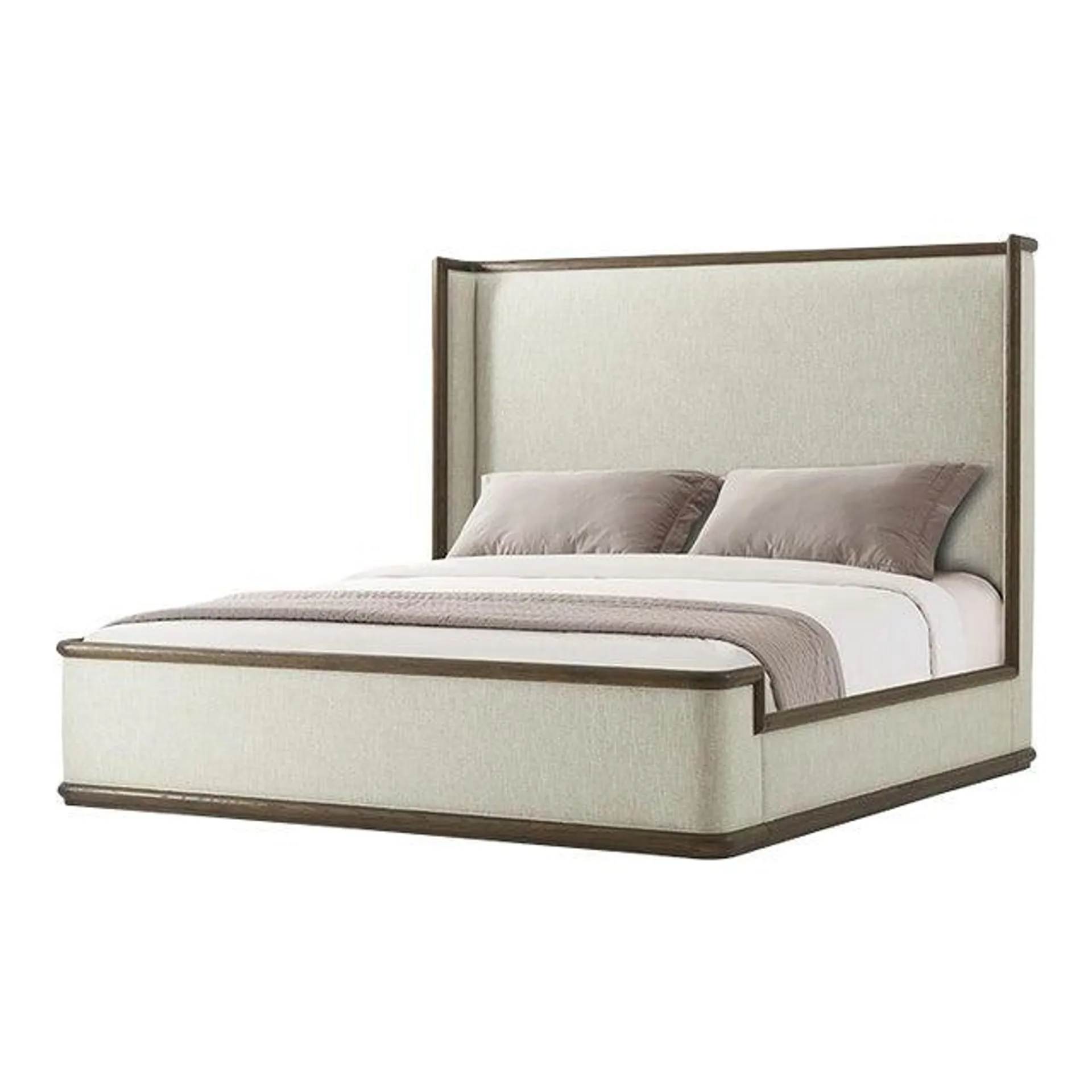 Modern Upholstered Bed - Us King