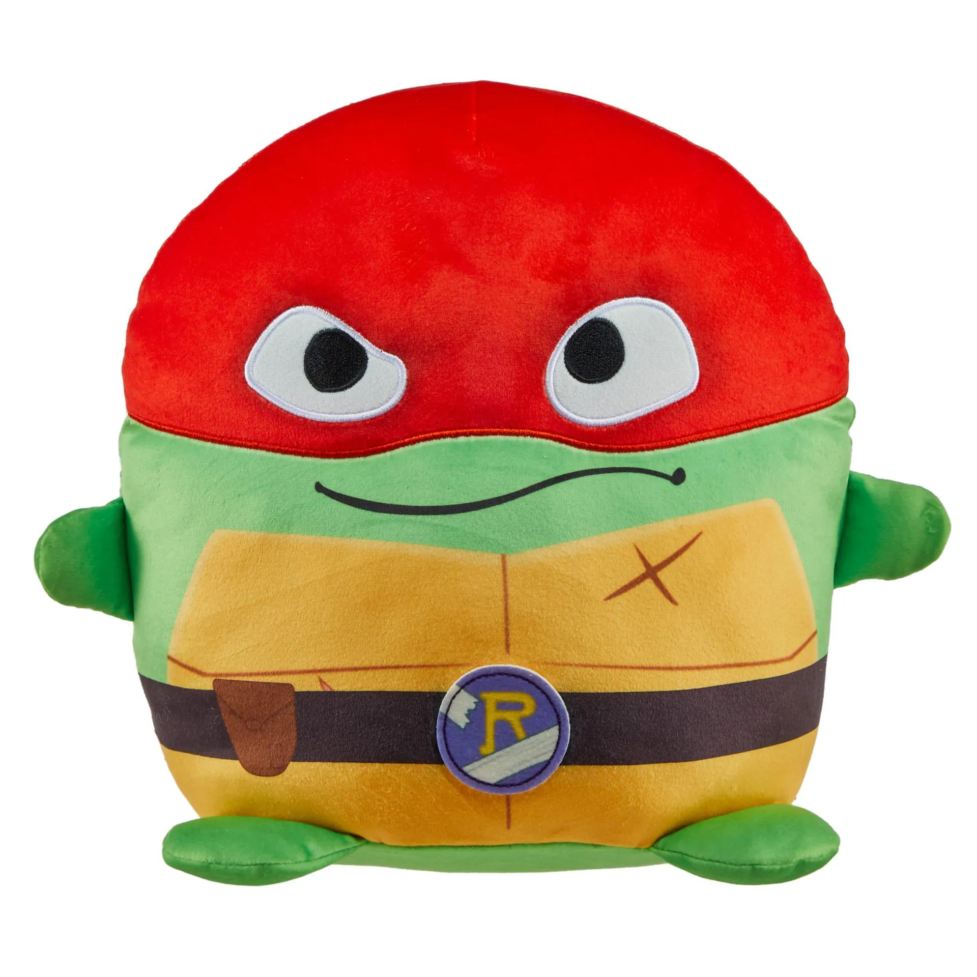 Teenage Mutant Ninja Turtles: Mutant Mayhem Plush Toys Cuutopia, 10 Inch TMNT Rounded Pillows, Key Movie Characters