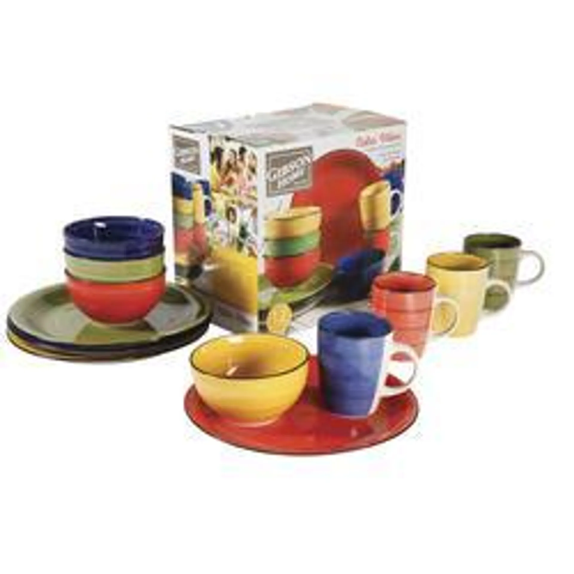 Gibson Home® 12-Piece Designer Dinnerware Set