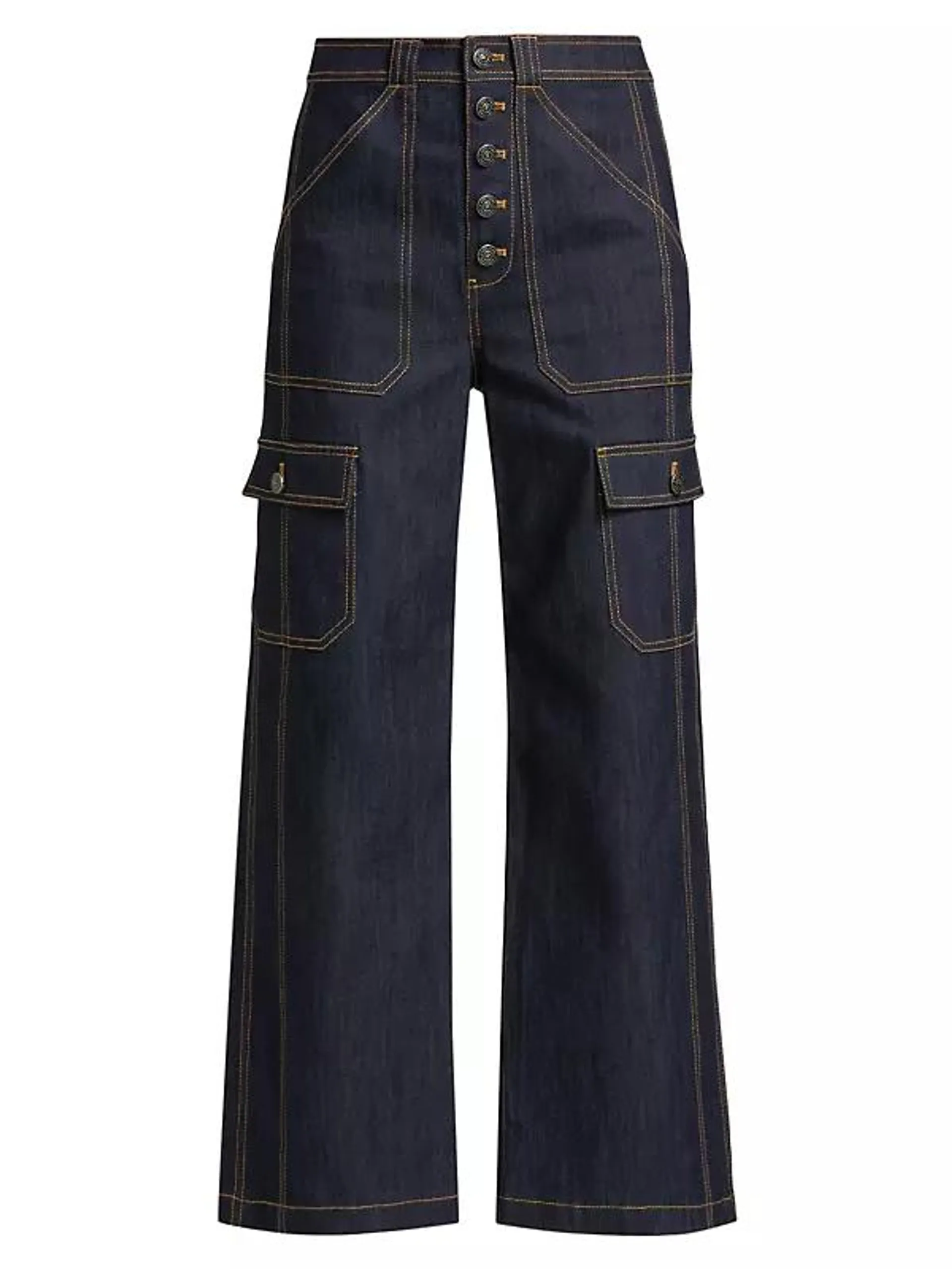 Benji Cargo Crop Jeans