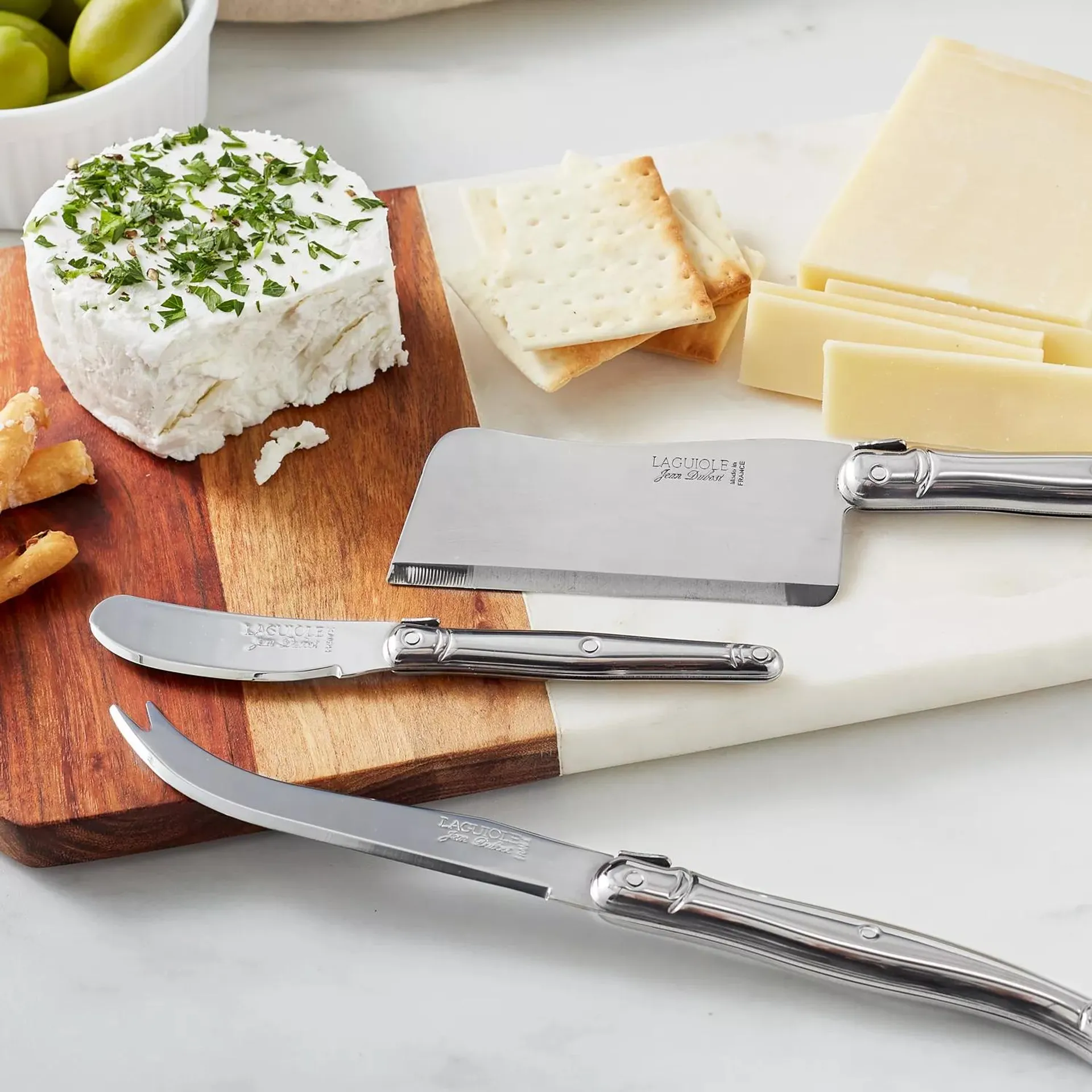 Dubost Stainless Steel Cheese Knife Set