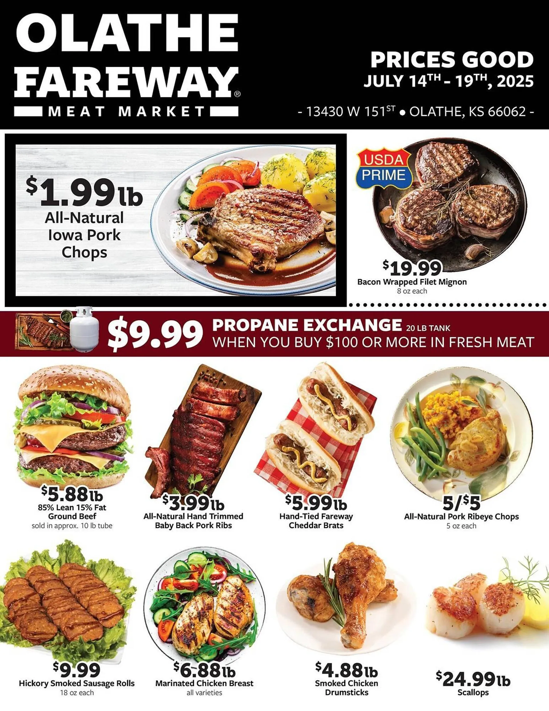 Weekly ad Fareway Weekly Ad from July 14 to July 19 2025 - Page 1