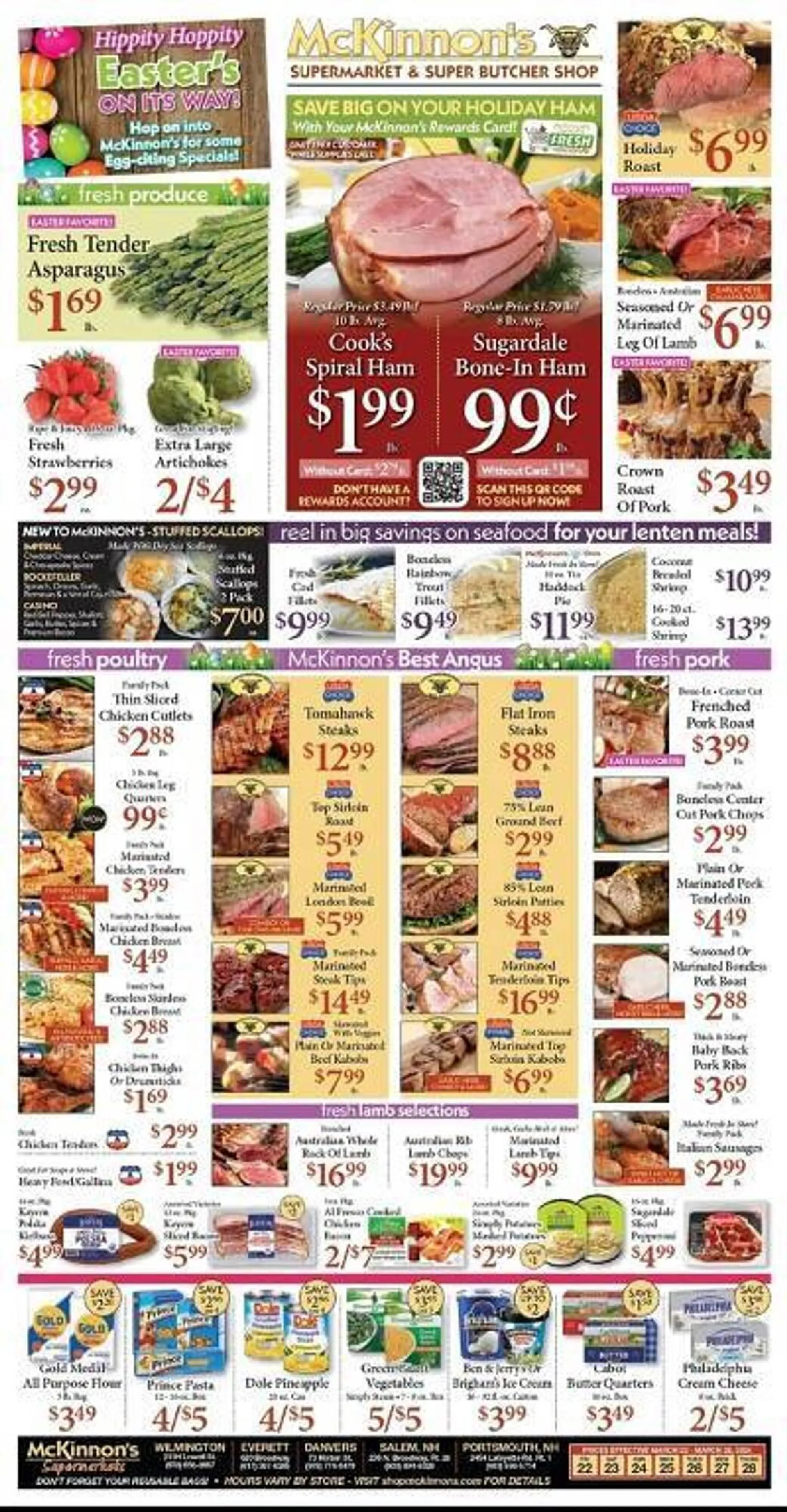 Weekly ad McKinnon's Supermarkets Weekly Ad from March 22 to March 28 2024 - Page 