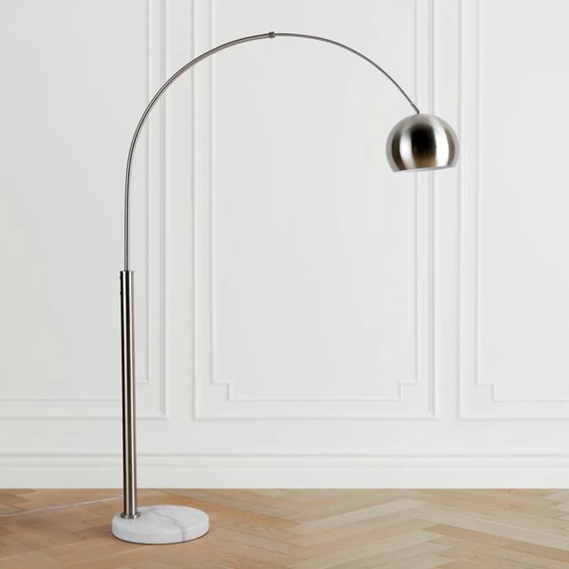 Orson Floor Lamp - Nickel