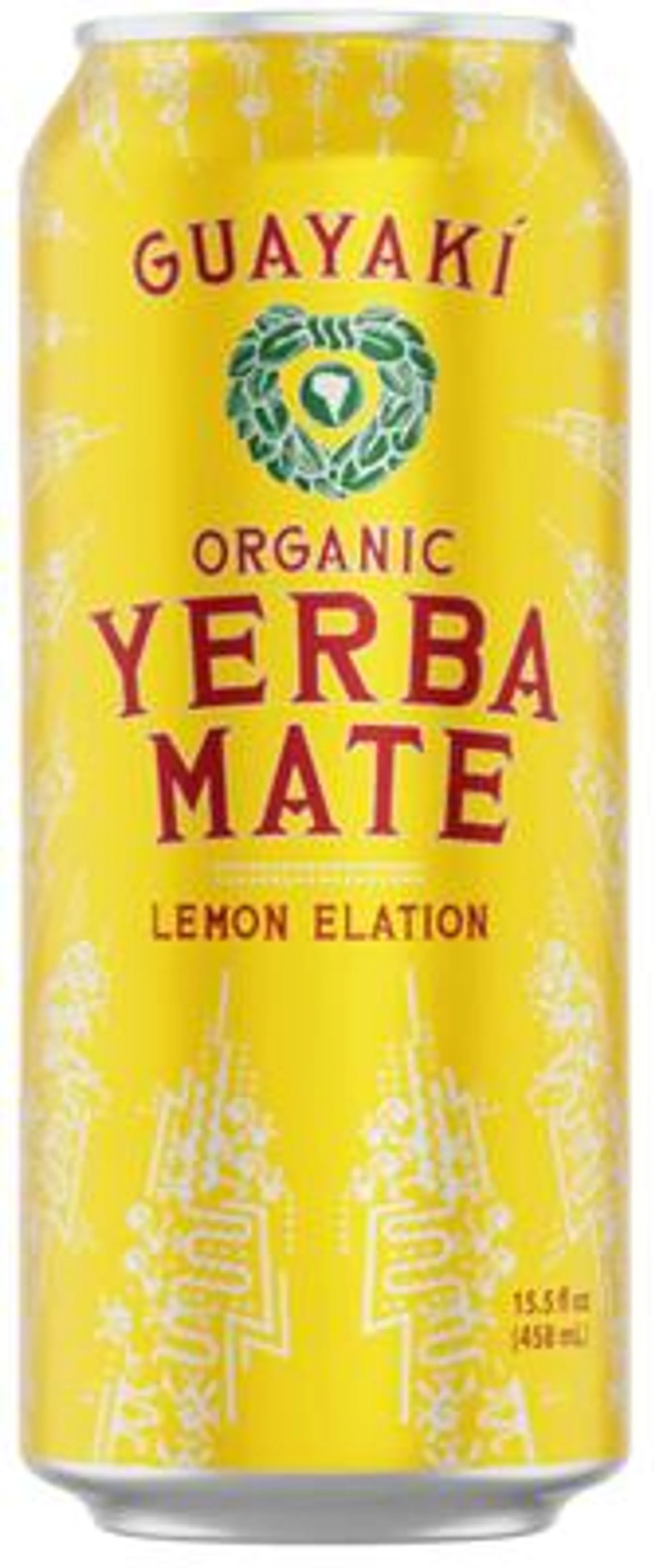 Guayaki Lemon Elation Organic Yerba Mate