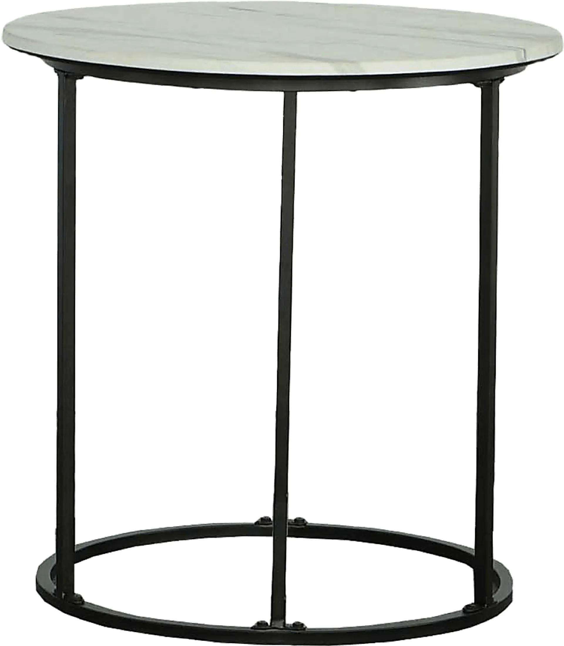 Ravensdon Off-White End Table