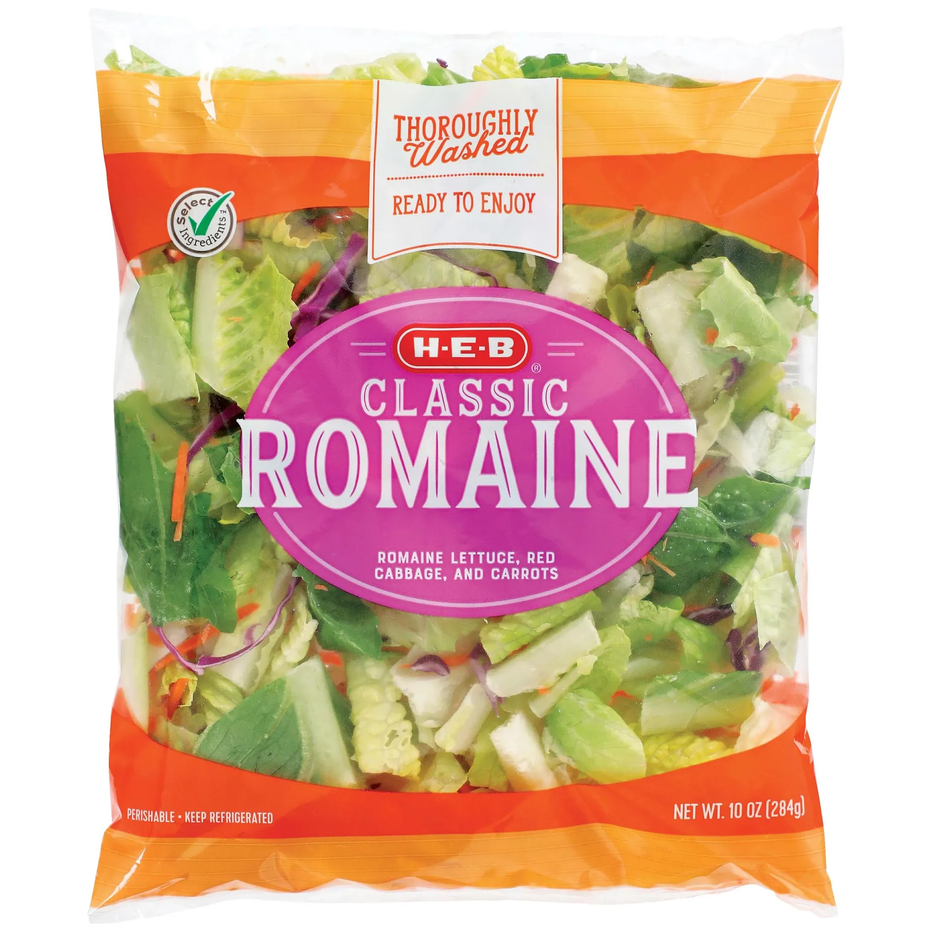 H‑E‑B Classic Romaine Salad Blend