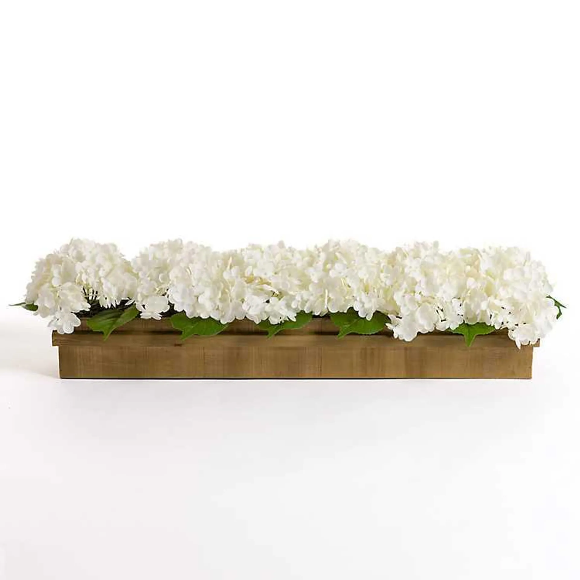 Cream Hydrangeas Centerpiece