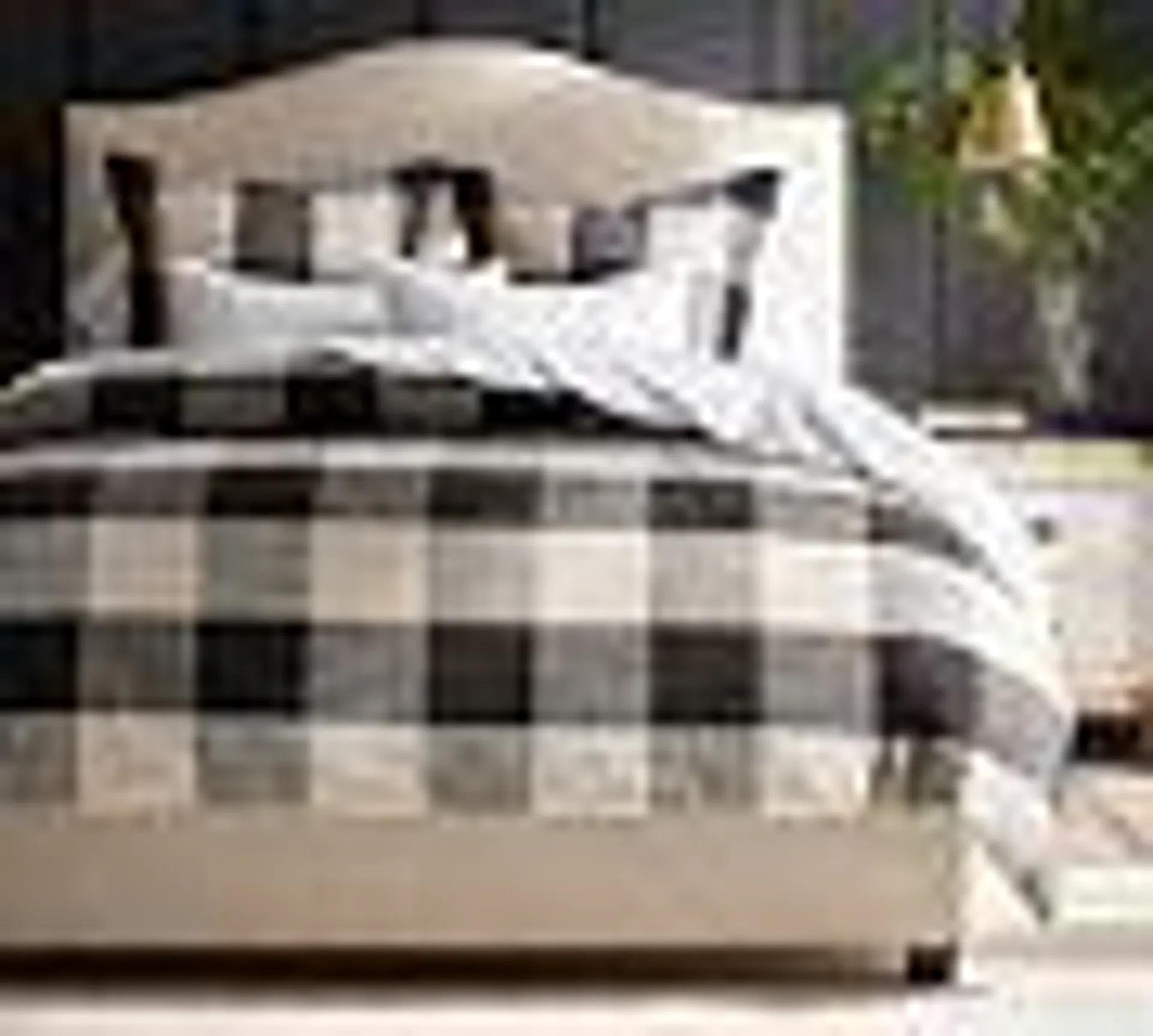 Bryce Buffalo Check Cotton Duvet Cover