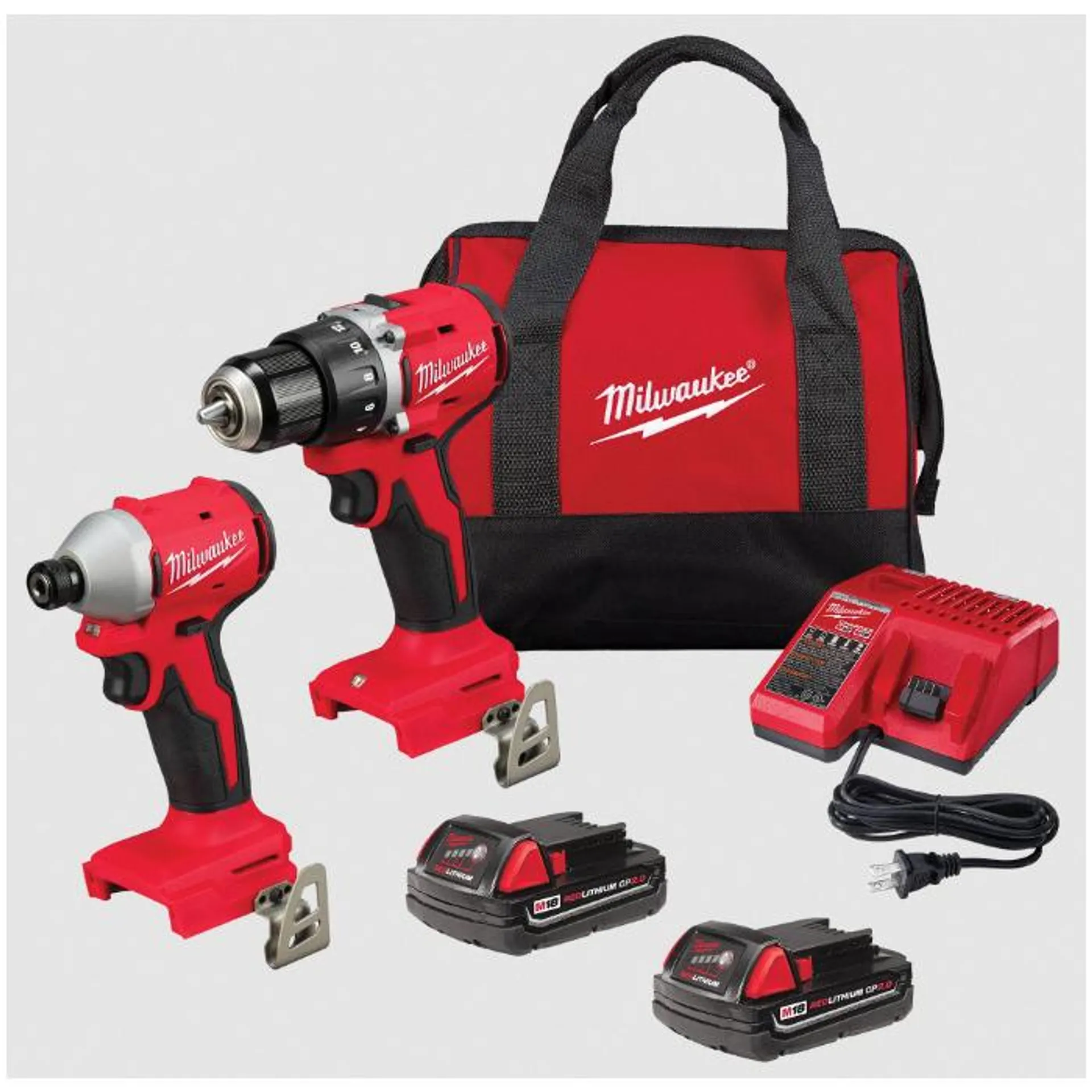 3692-22CT 2-Tool Combo Kit, Battery Included, 18 V, Lithium-Ion