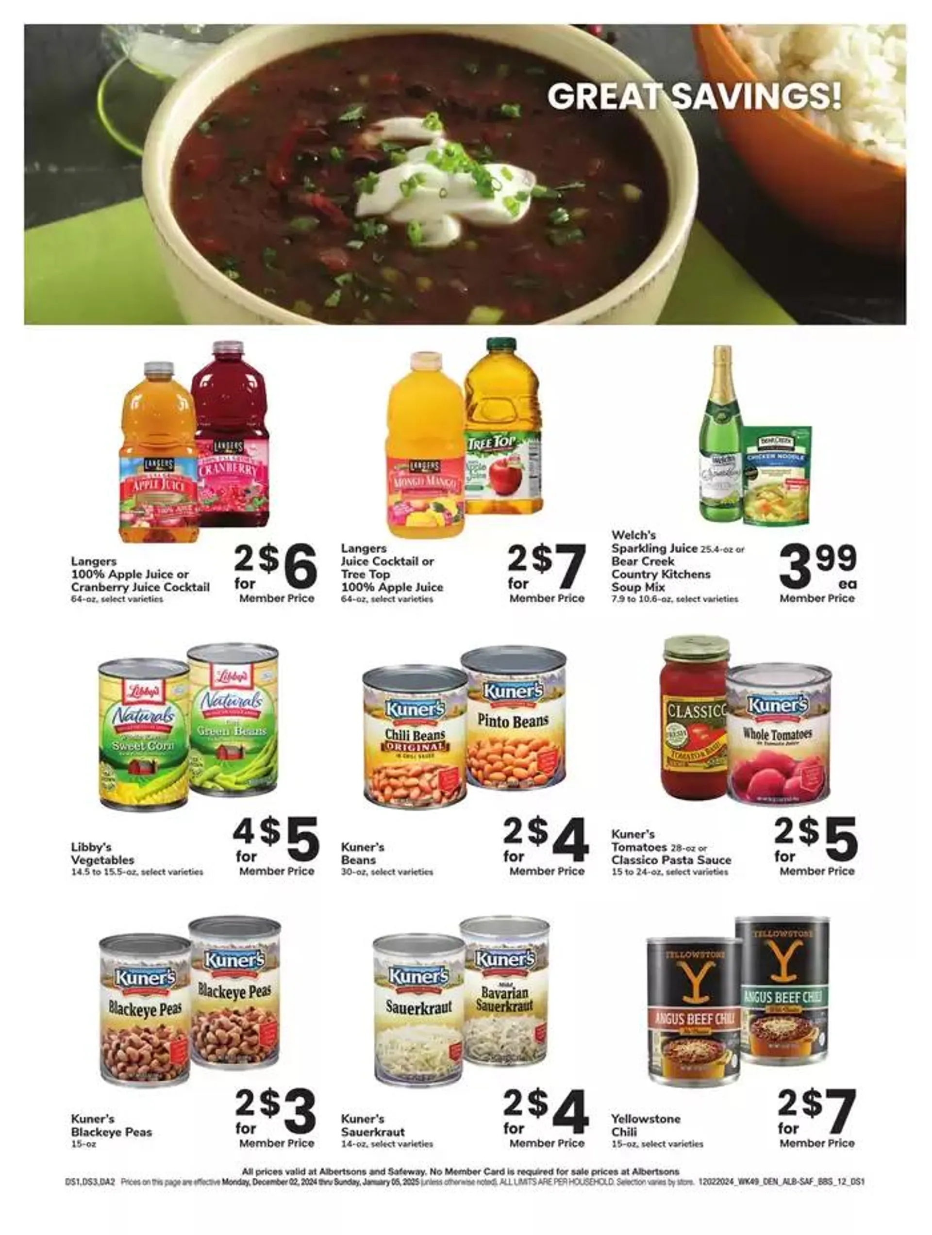 Weekly ad  Albertsons - Denver - BBS from December 2 to January 5 2025 - Page 11