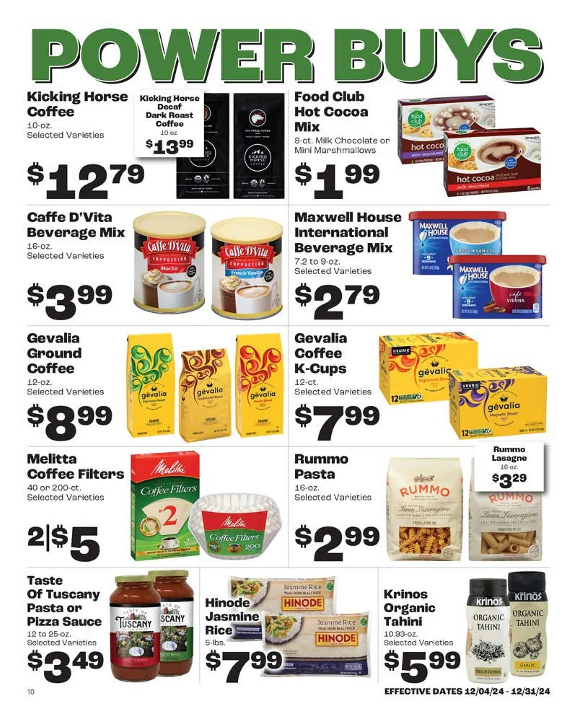 Weekly ad Rosauers Weekly Ad from December 11 to December 31 2024 - Page 10