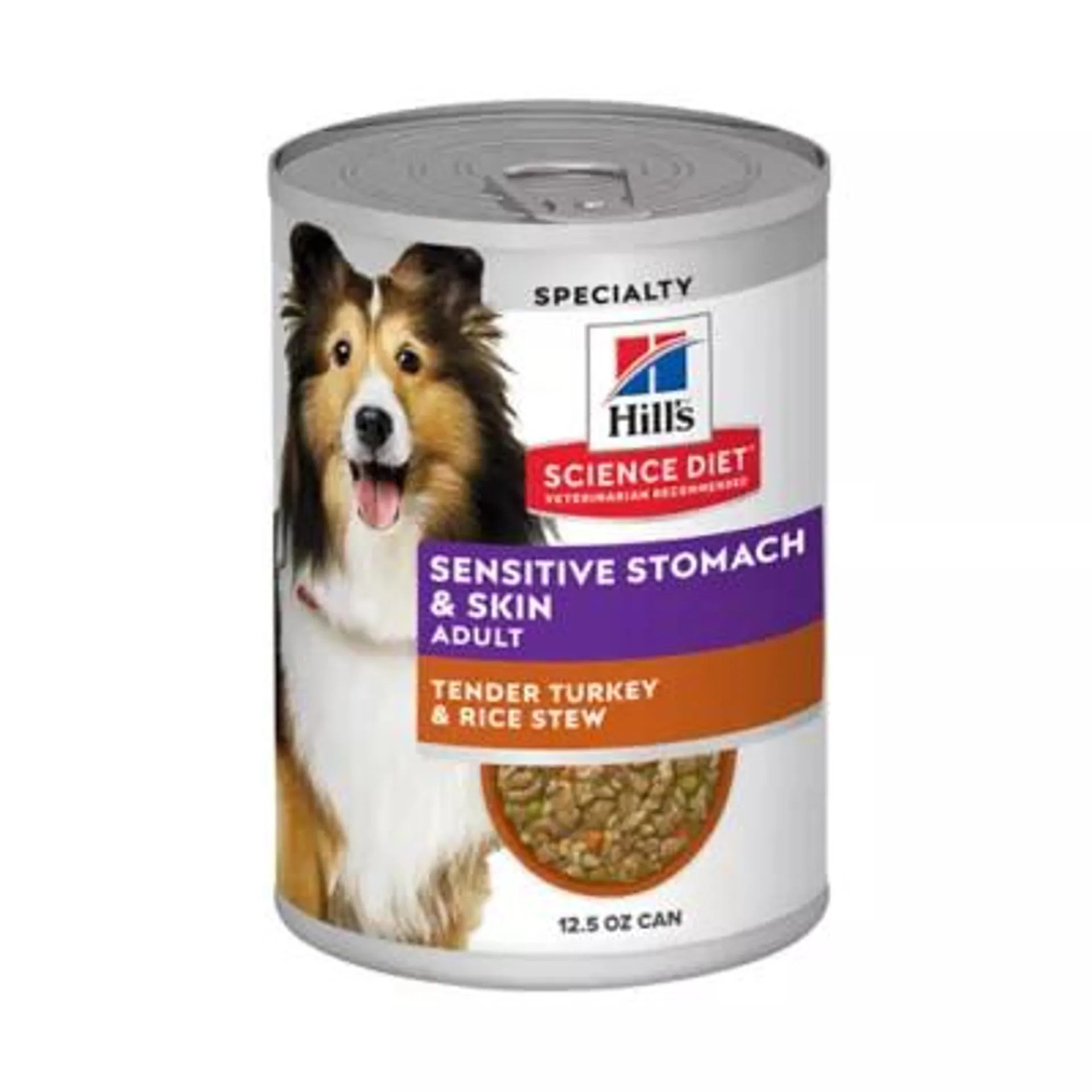 Hill's® Science Diet® Sensitive Stomach & Skin Adult Wet Dog Food - Turkey & Rice, 12.5 oz