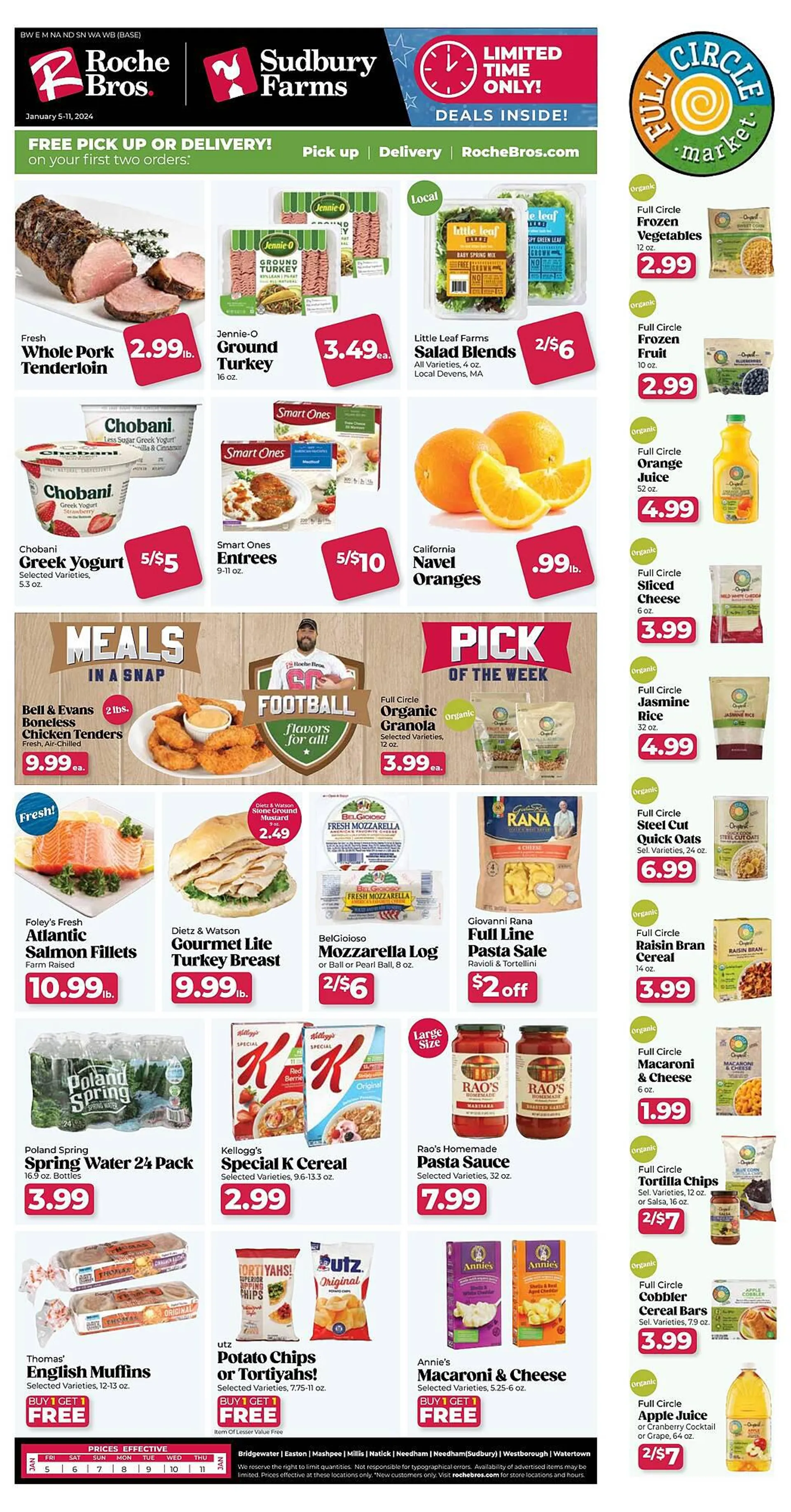 Weekly ad Roche Bros Weekly Ad from January 5 to January 11 2025 - Page 
