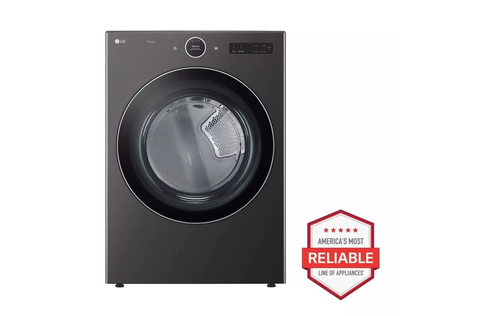 7.4 cu. ft. Ultra Large Capacity Smart Front Load Electric Dryer with Built-In Intelligence & TurboSteam®