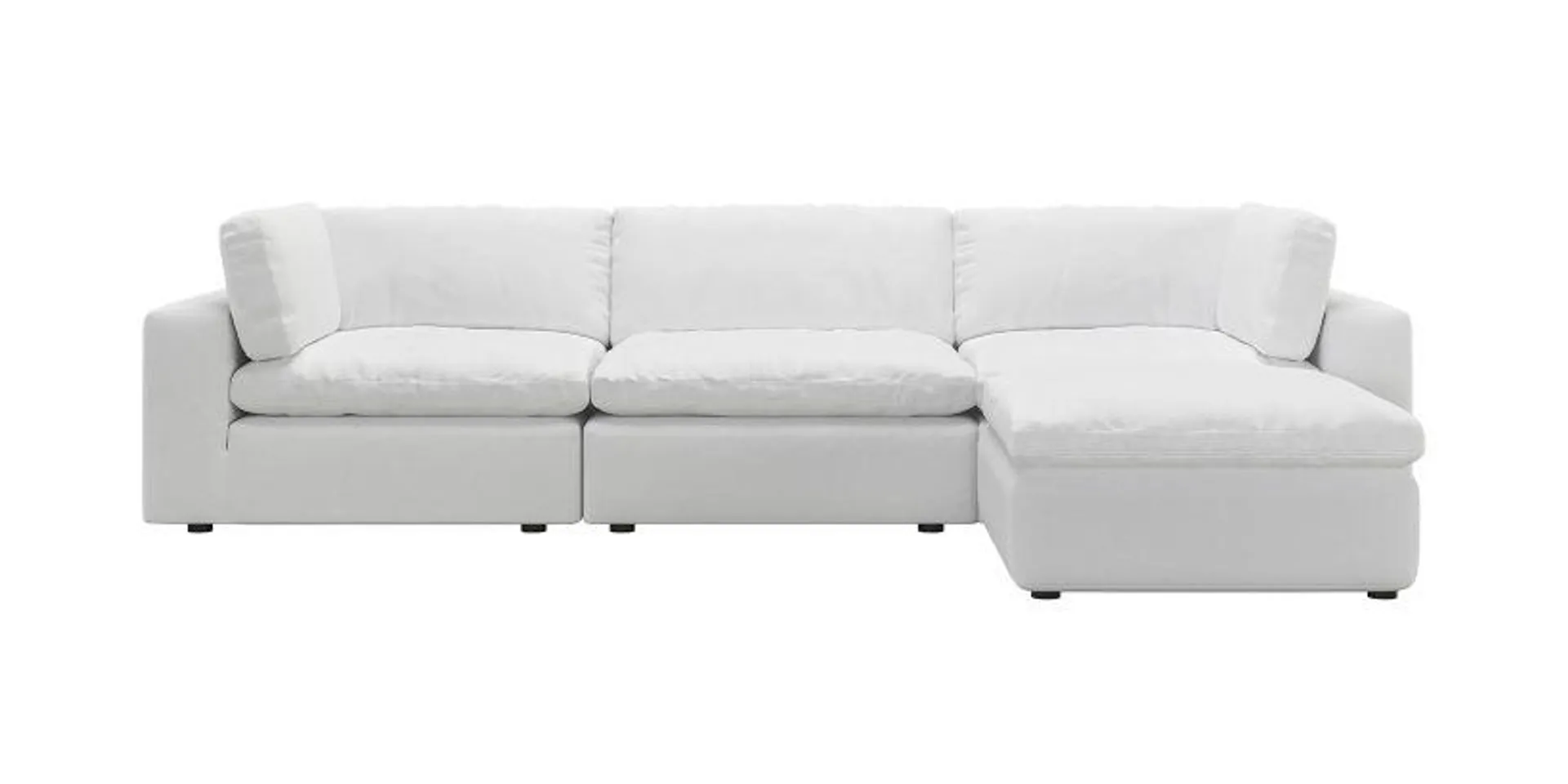 Bloom 4-Piece Modular Sofa White