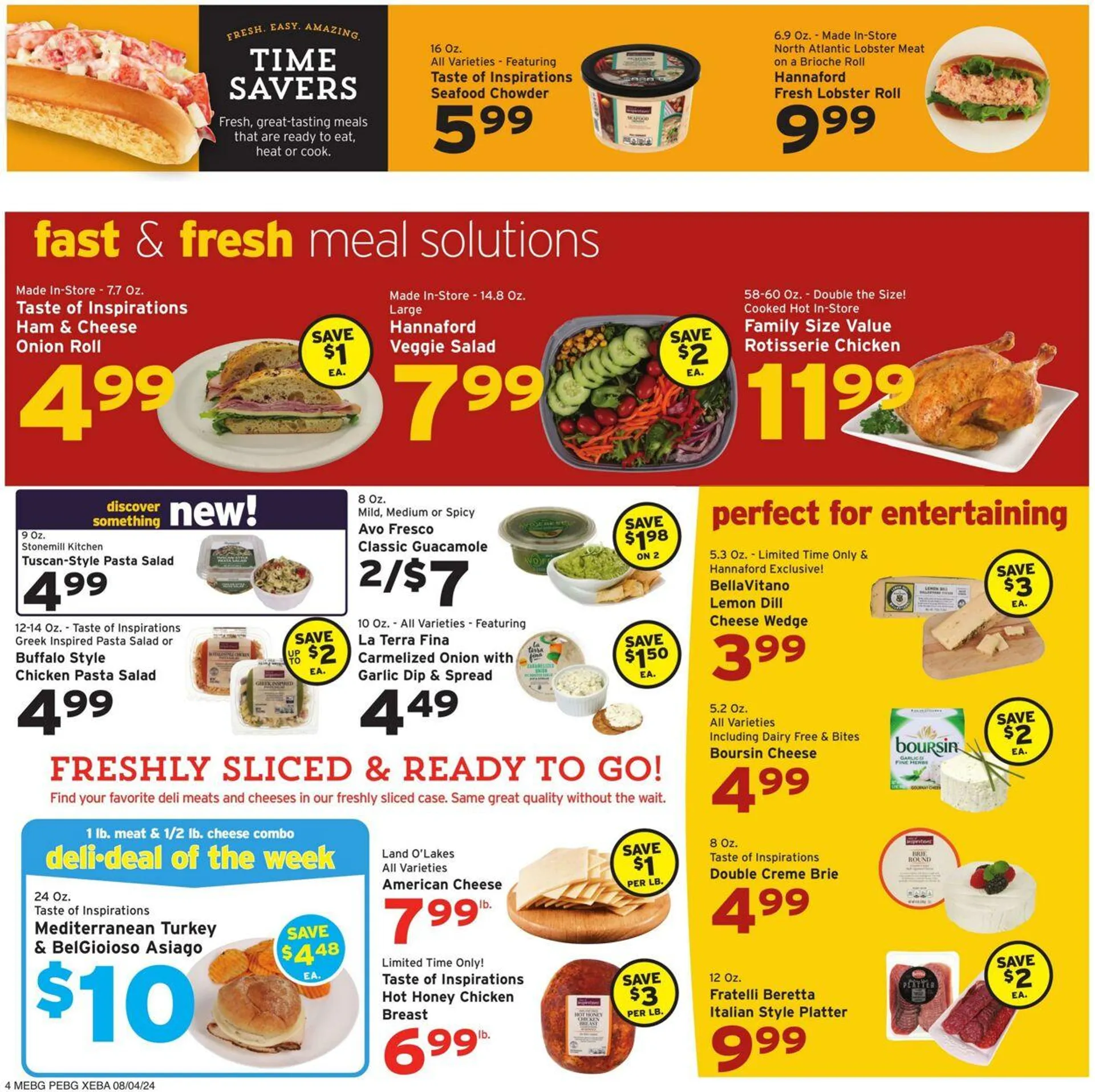 Weekly ad Hannaford Current weekly ad from August 4 to August 10 2024 - Page 4