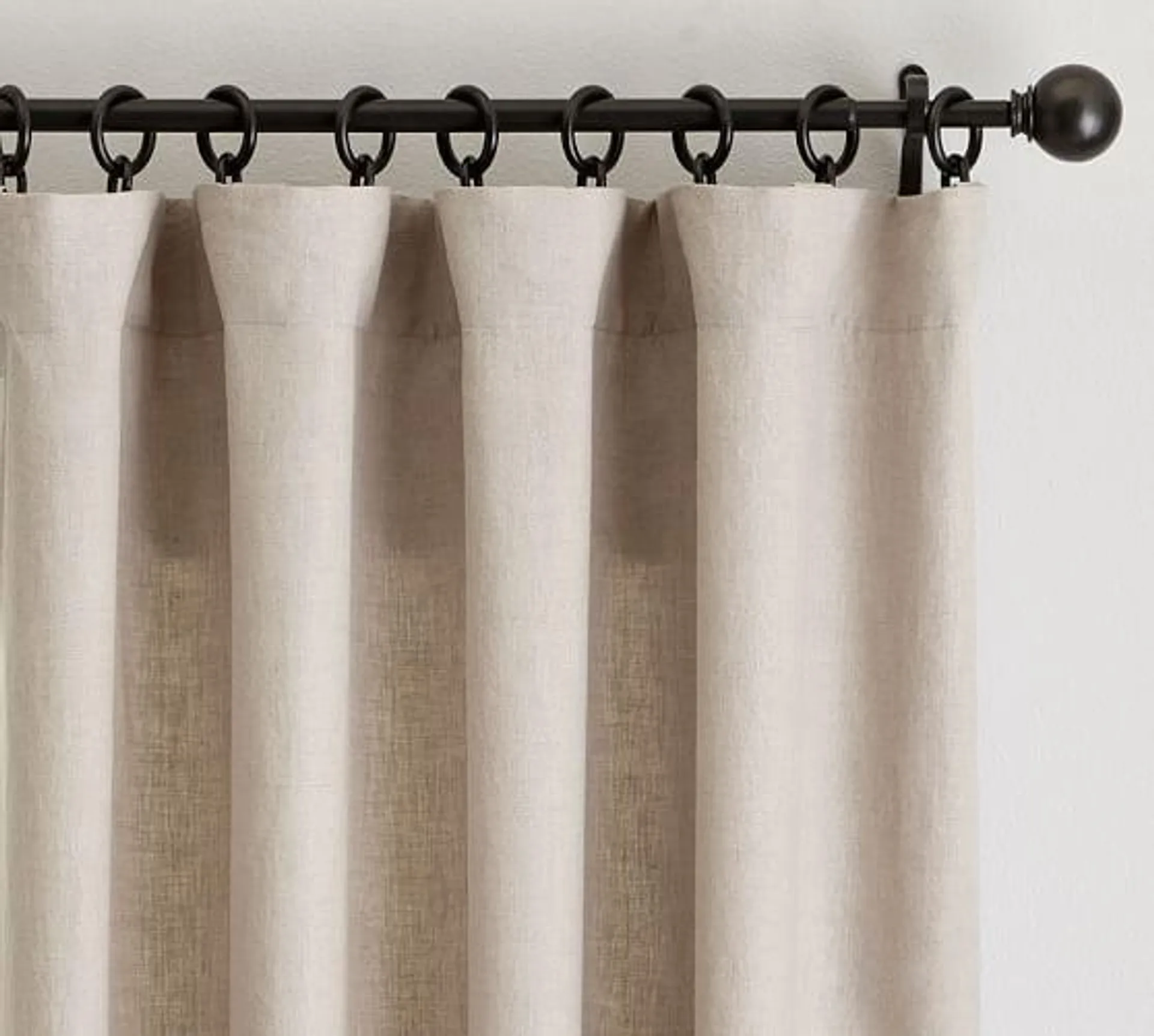 Belgian Flax Linen Blackout Curtain