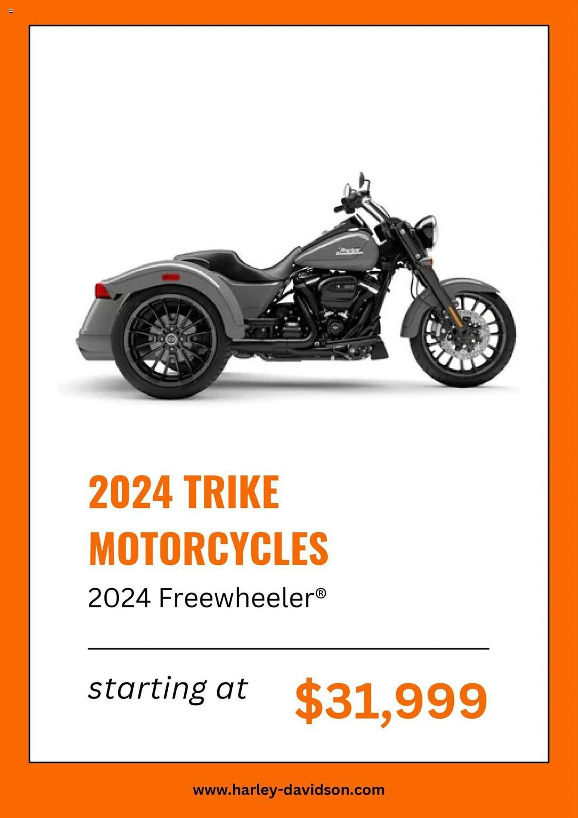 Weekly ad Harley Davidson Weekly Ad from October 17 to November 18 2024 - Page 4