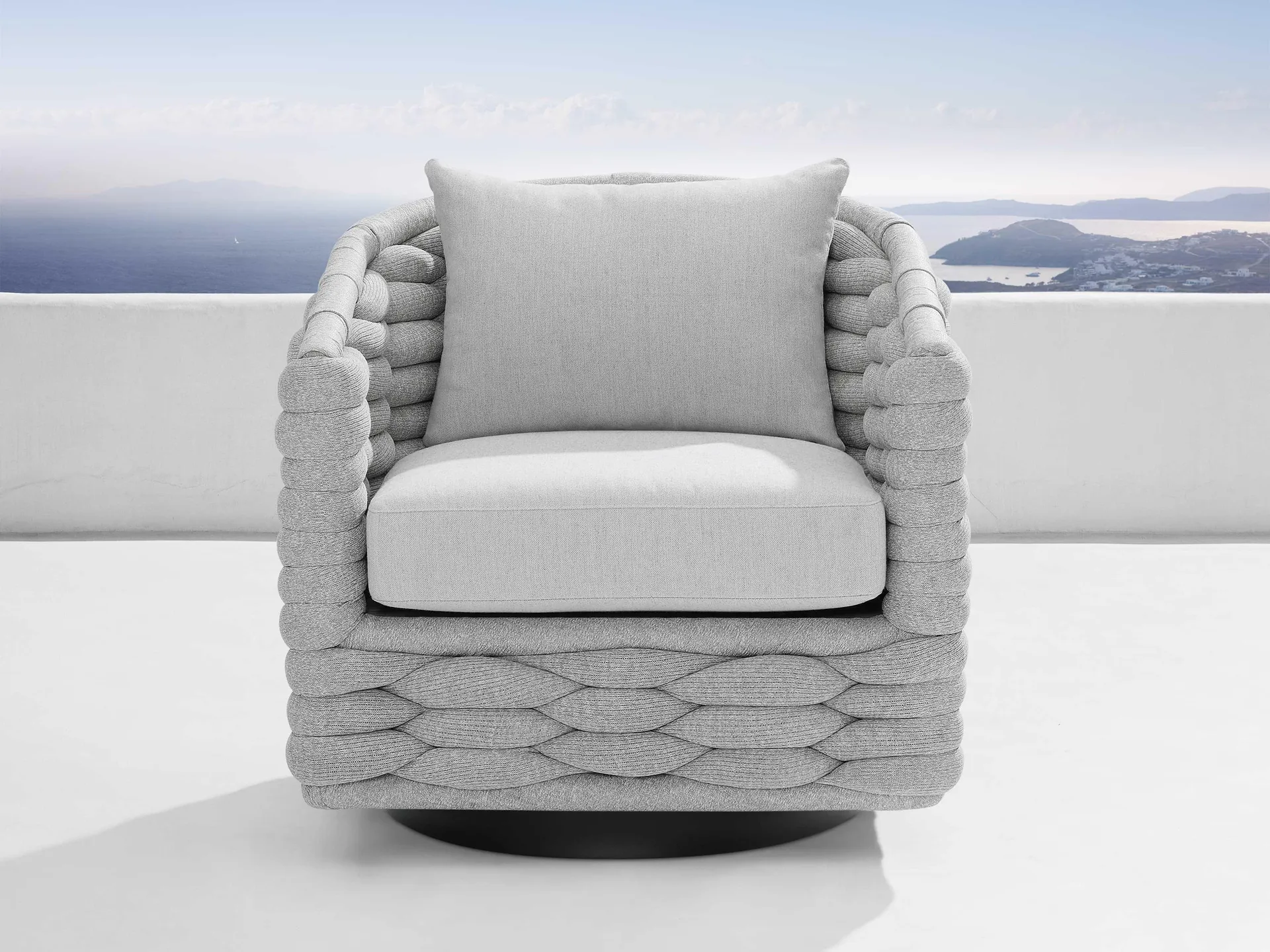 Melbourne Outdoor Swivel Chair