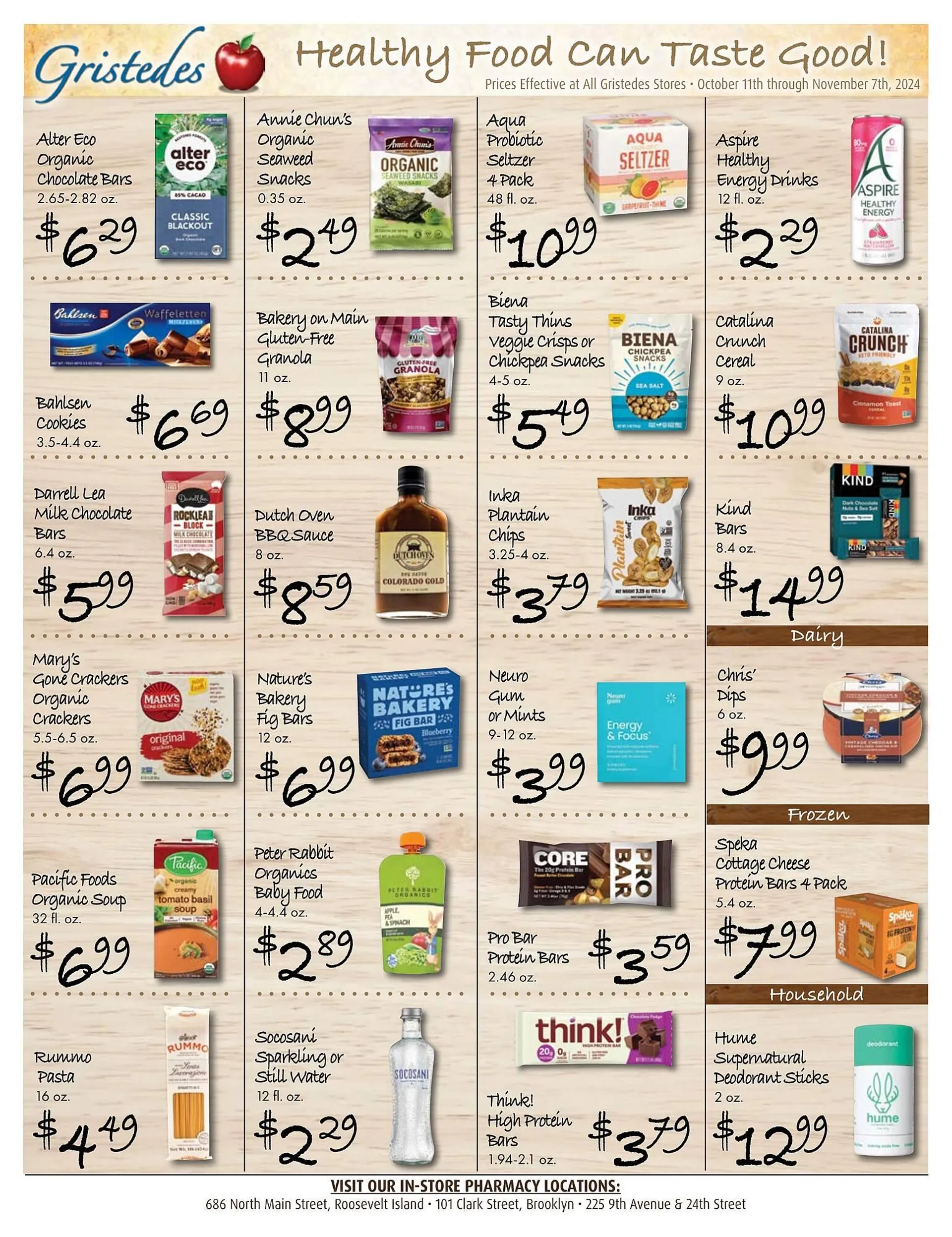 Weekly ad Gristedes Weekly Ad from October 11 to November 7 2024 - Page 2