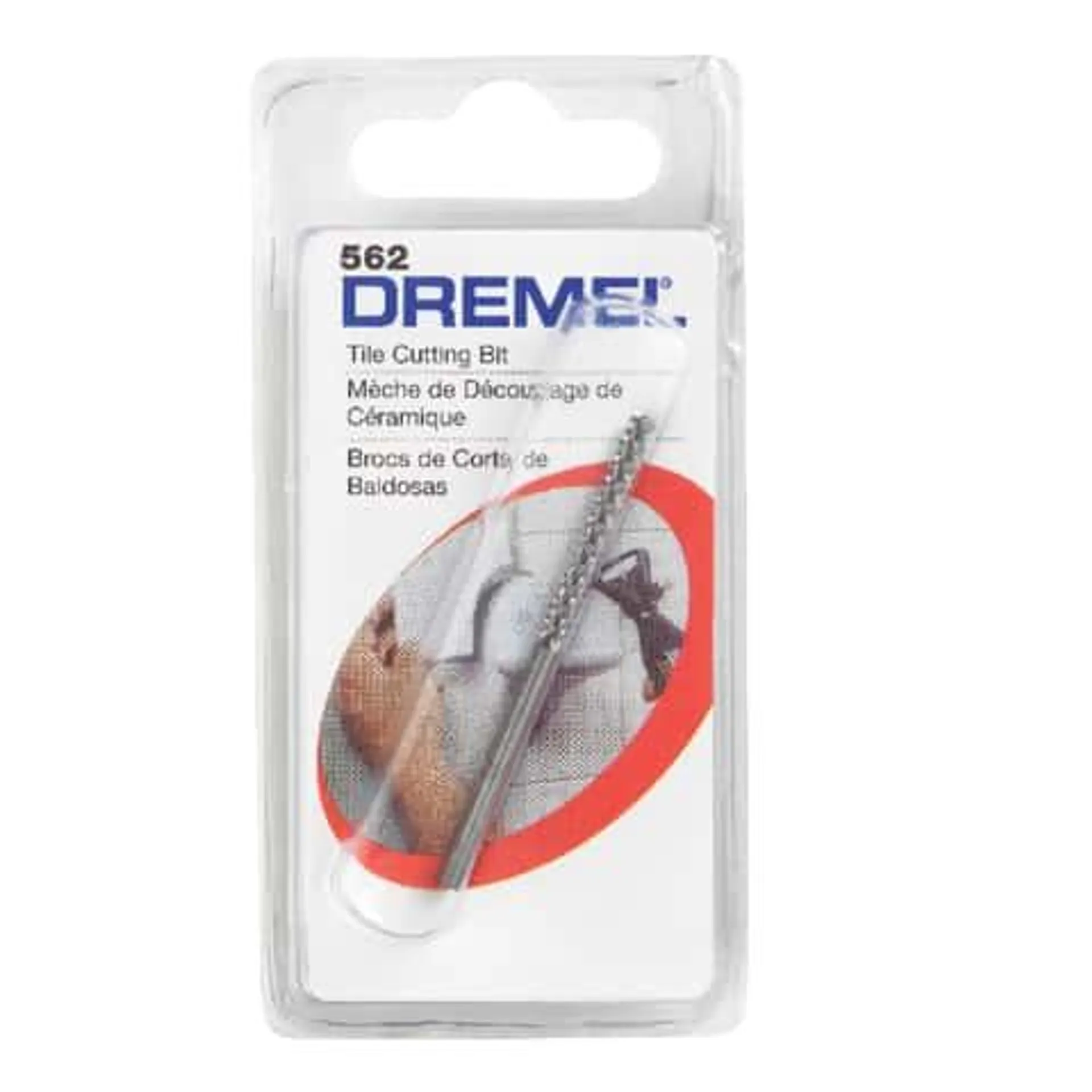 Dremel 1-1/2 in. L High Speed Steel Tile Cutting Bit 1 pk