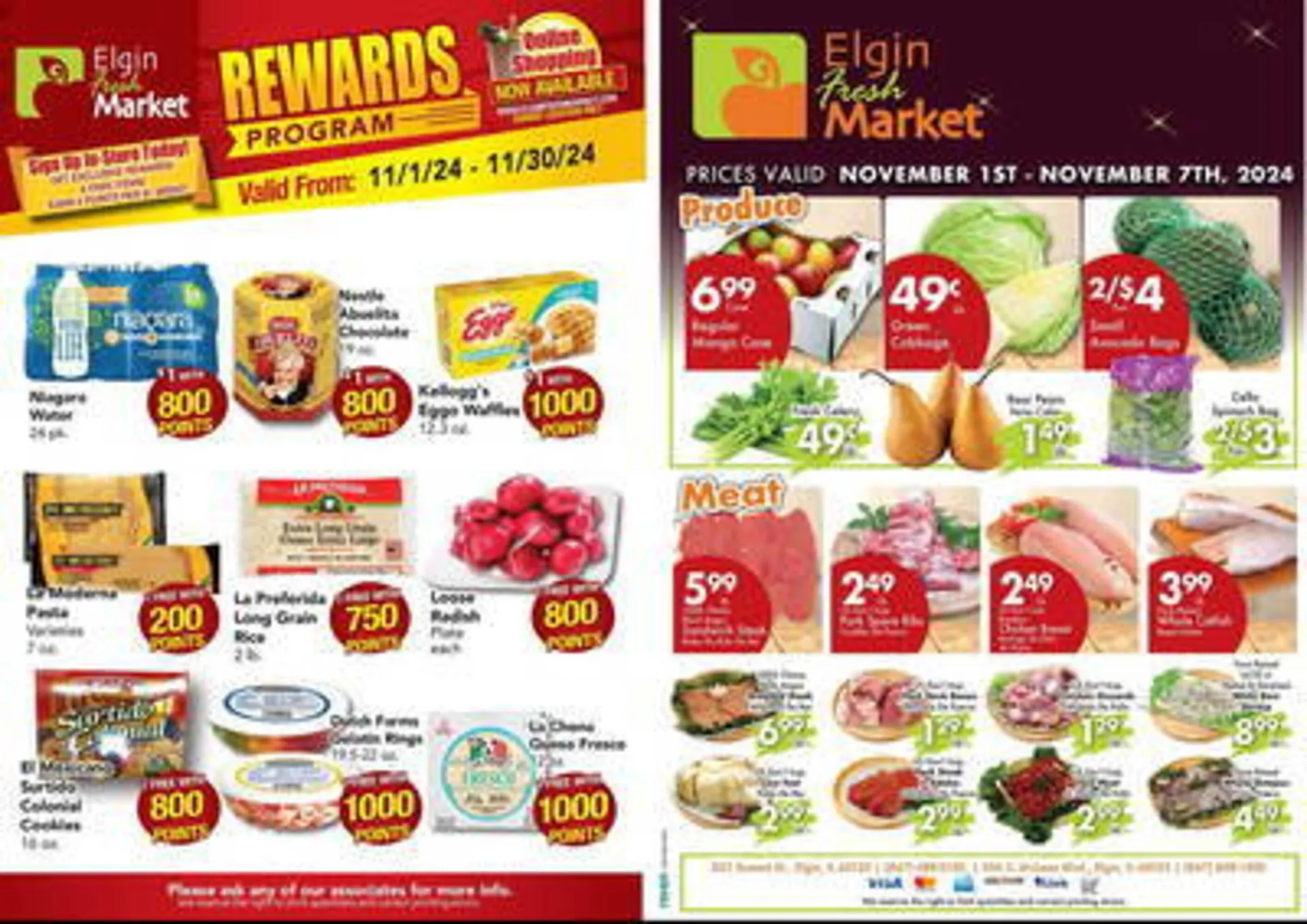 Elgin Fresh Market Weekly Ad - 1