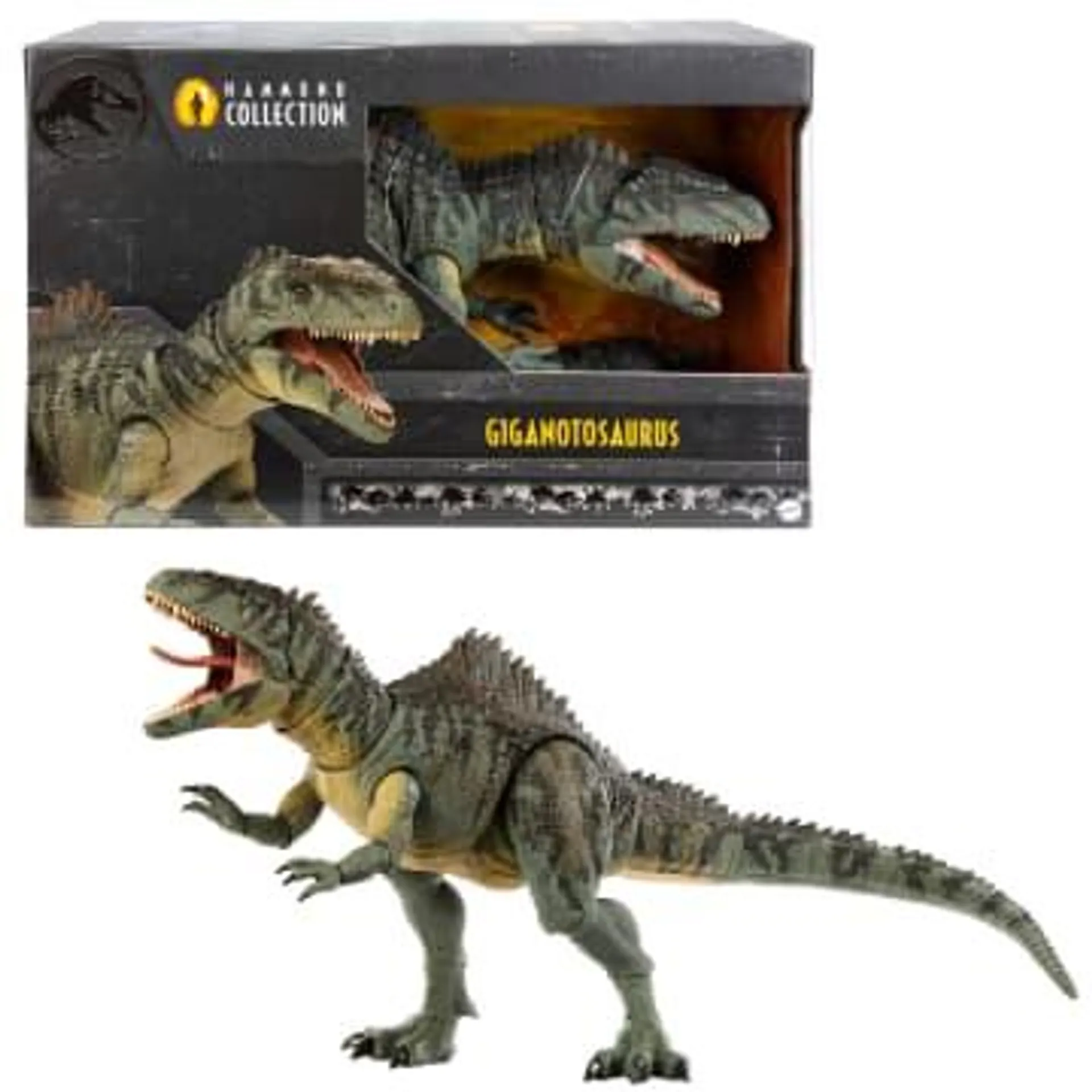 Jurassic World Dominion Hammond Collection Giganotosaurus Dinosaur Figure Collectible Toy