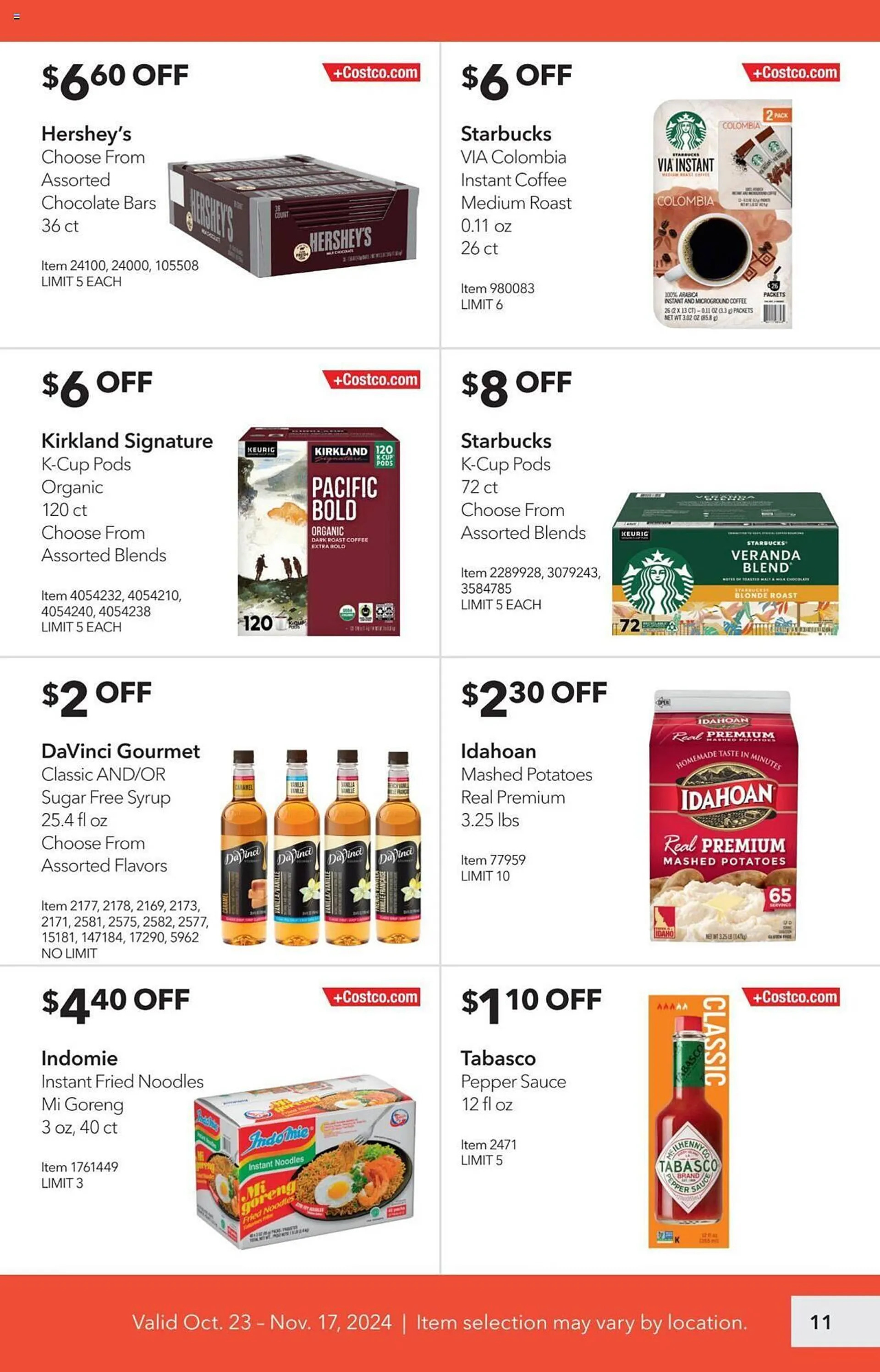 Weekly ad Costco Weekly Ad from October 23 to November 17 2024 - Page 11