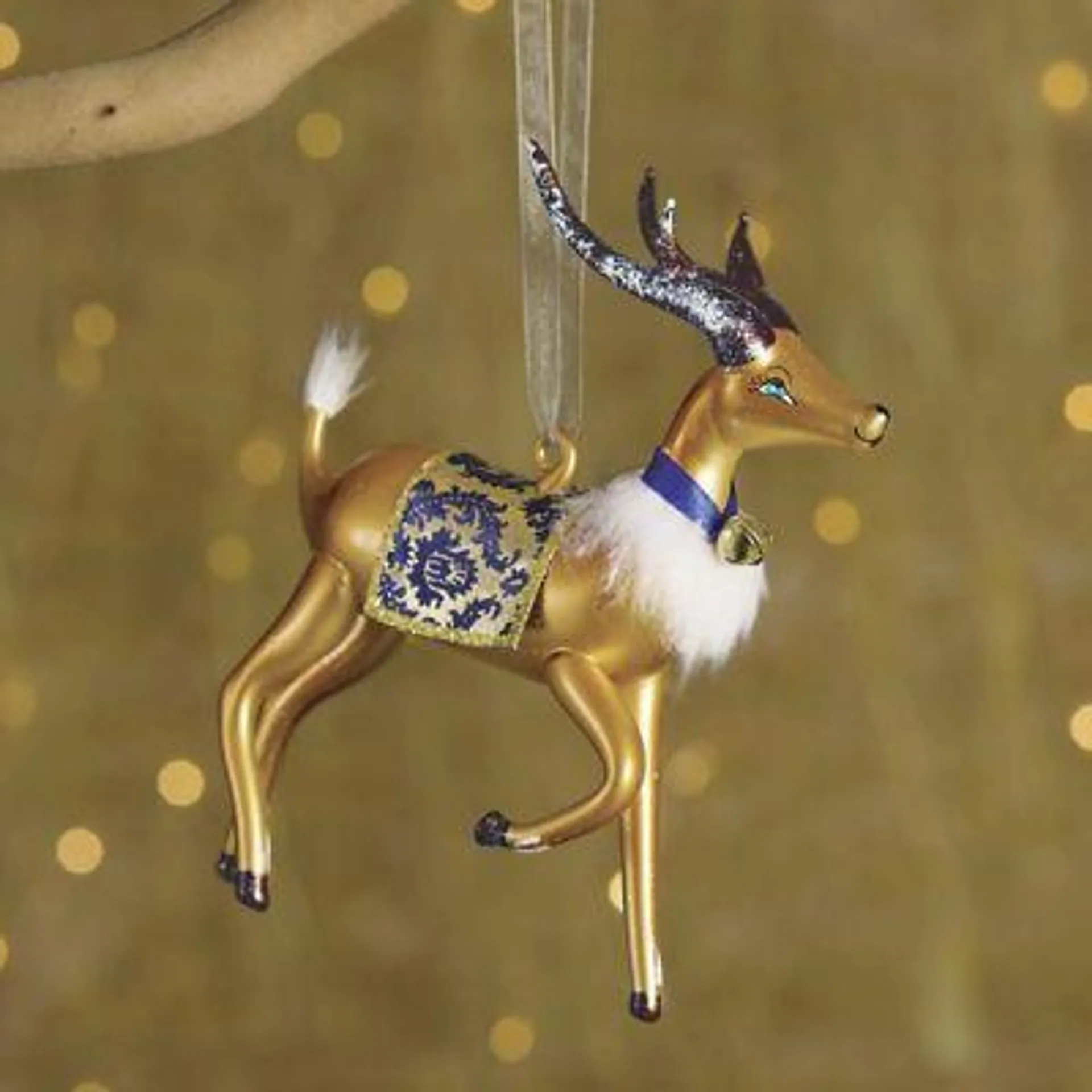 Prancing Reindeer Ornament