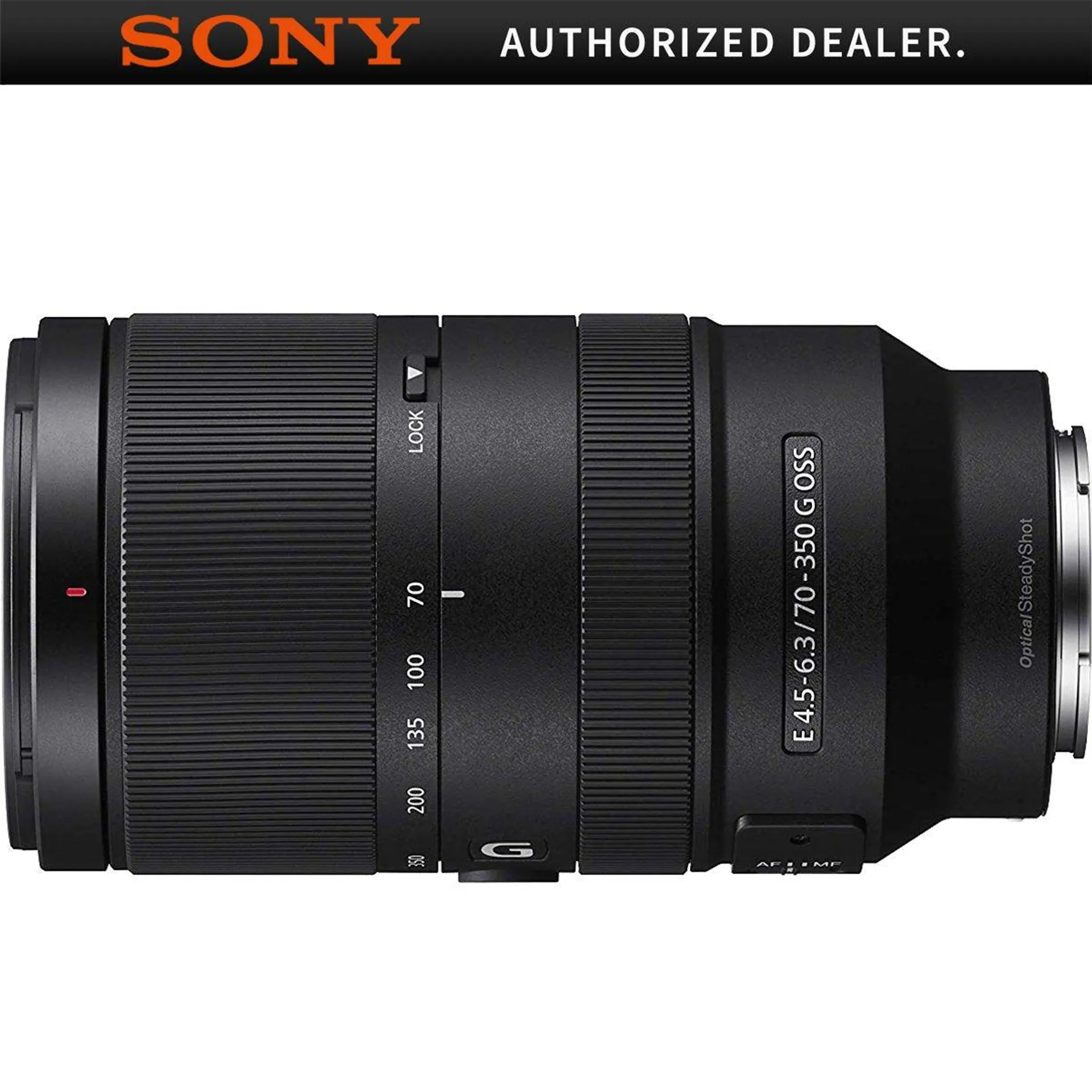 Sony E 70-350mm F4.5-6.3 G OSS Super-Telephoto Lens SEL70350G