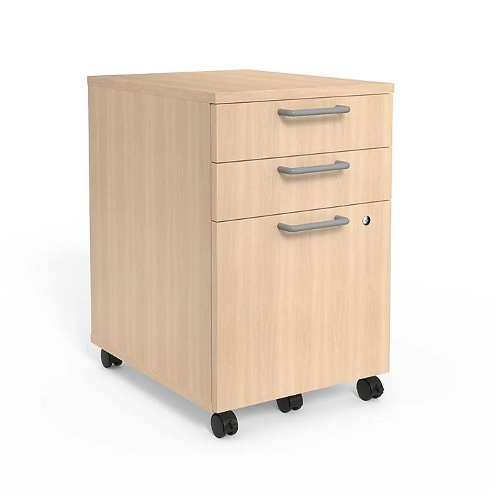 Union & Scale™ Essentials 3-Drawer Mobile Vertical File Cabinet,