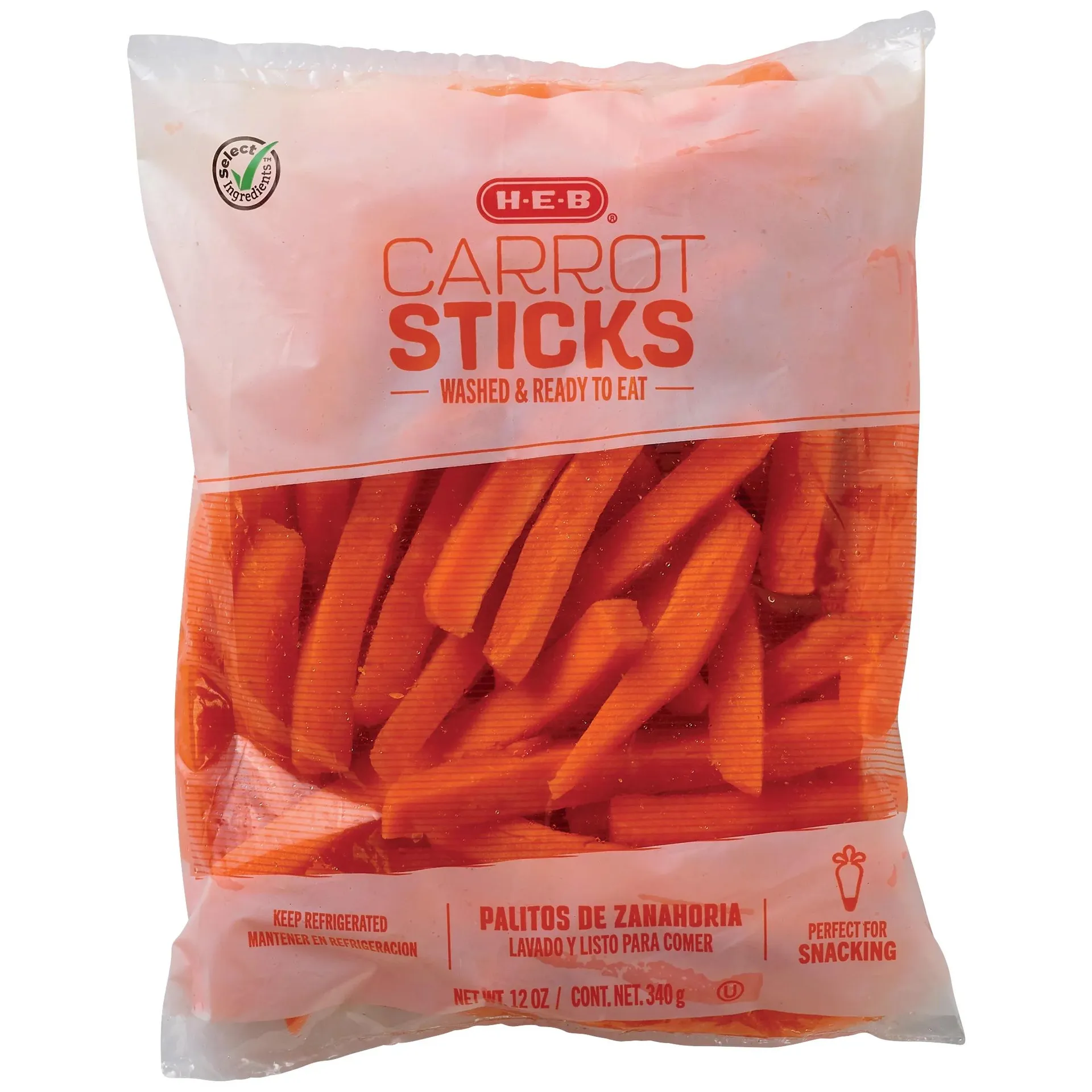 H‑E‑B Fresh Carrot Sticks