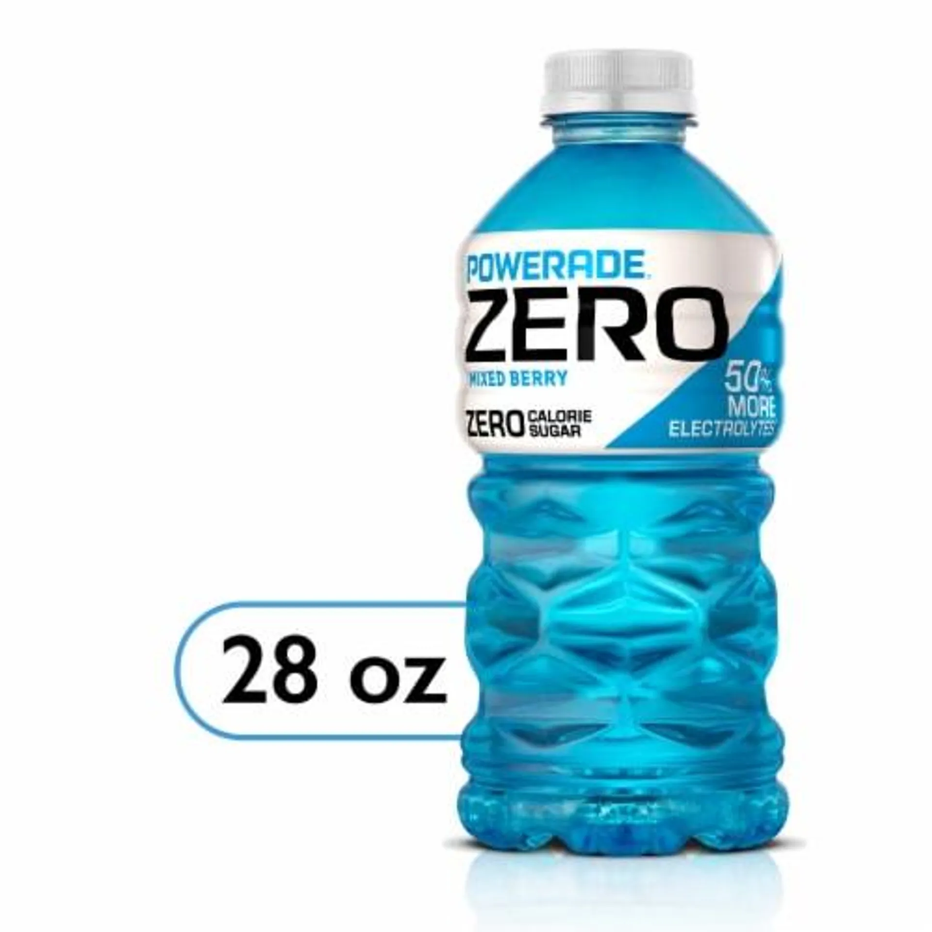 Powerade® Zero Sugar Blue Mixed Berry Sports Drink Bottle
