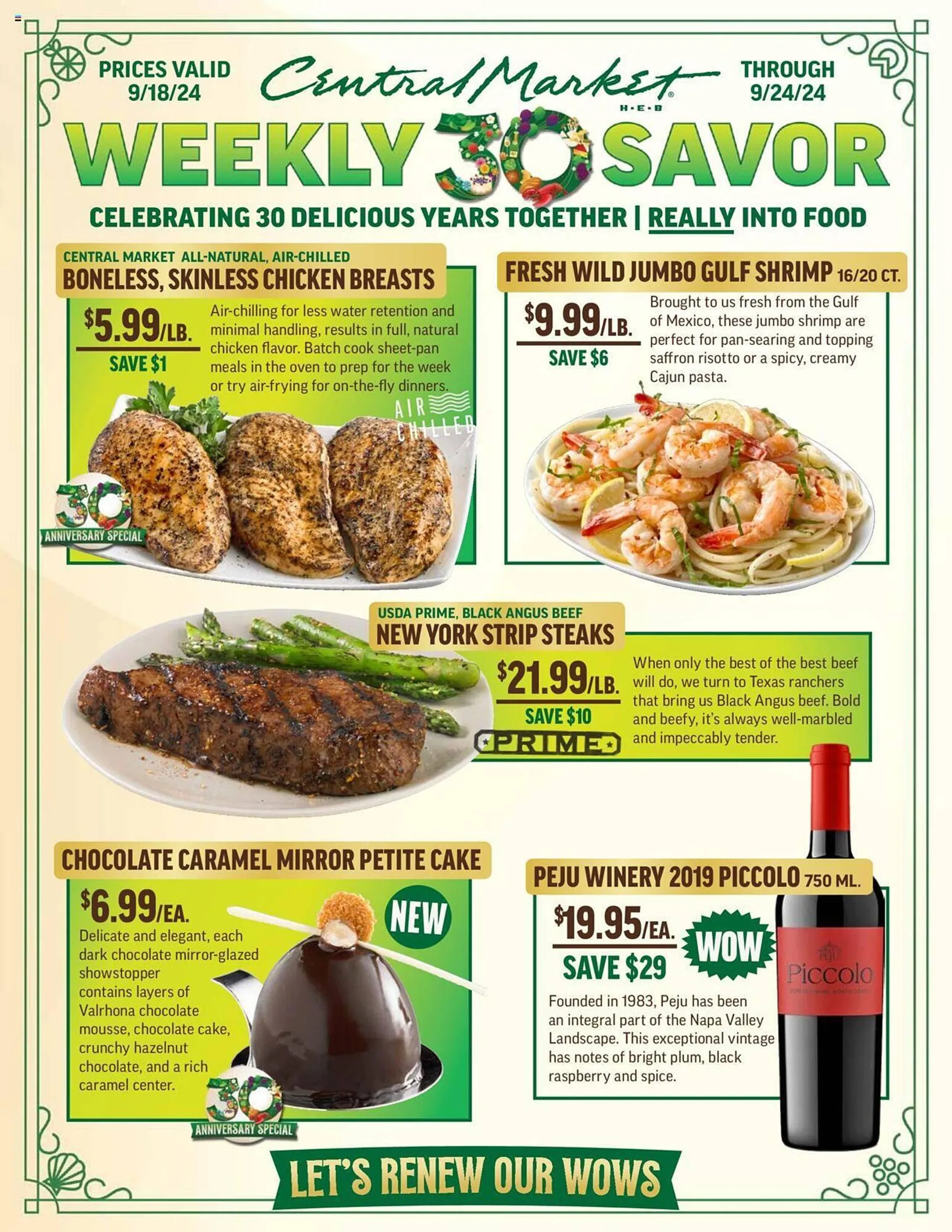 Central Market Weekly Ad - 1