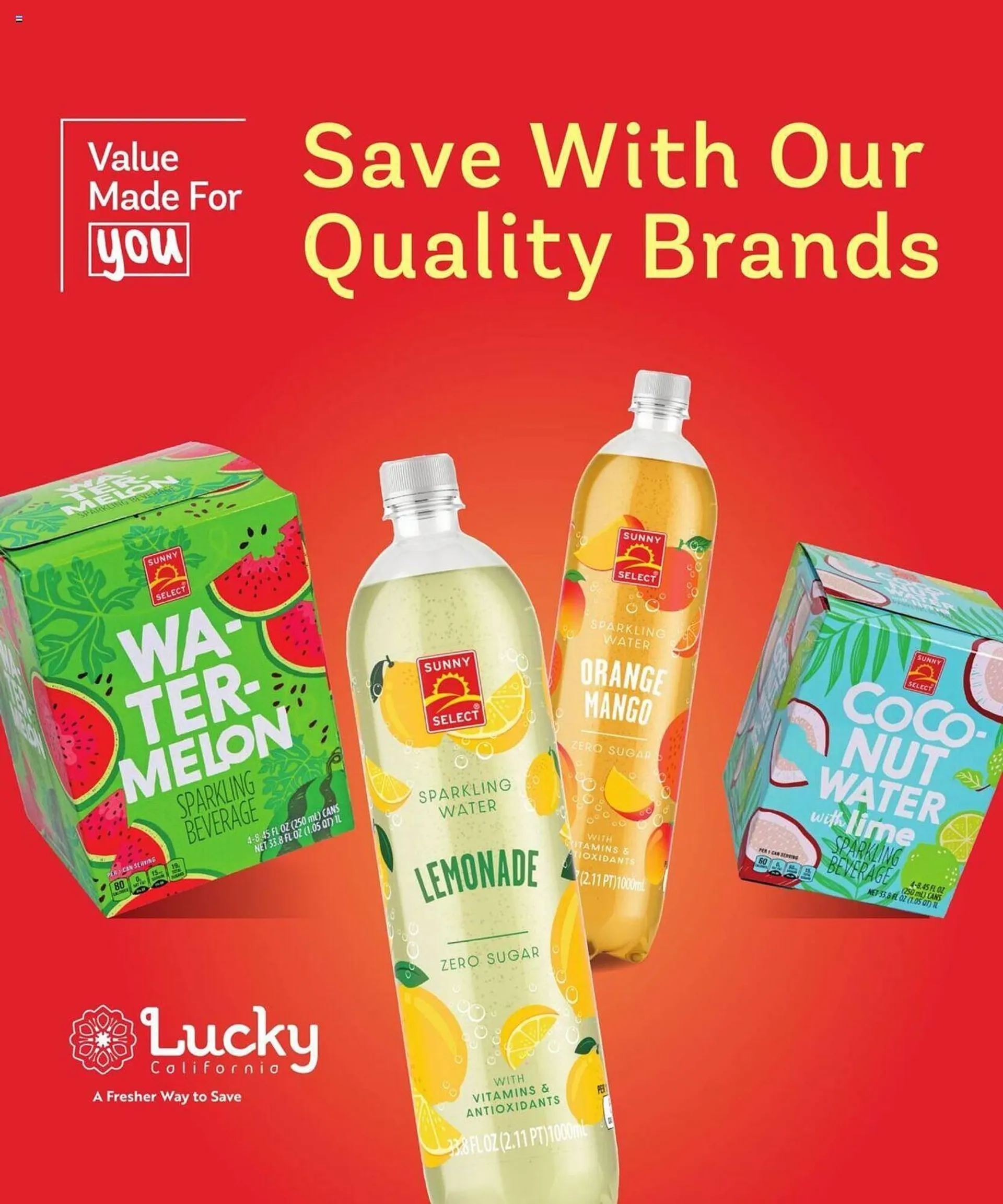 Lucky Supermarkets Weekly Ad - 1