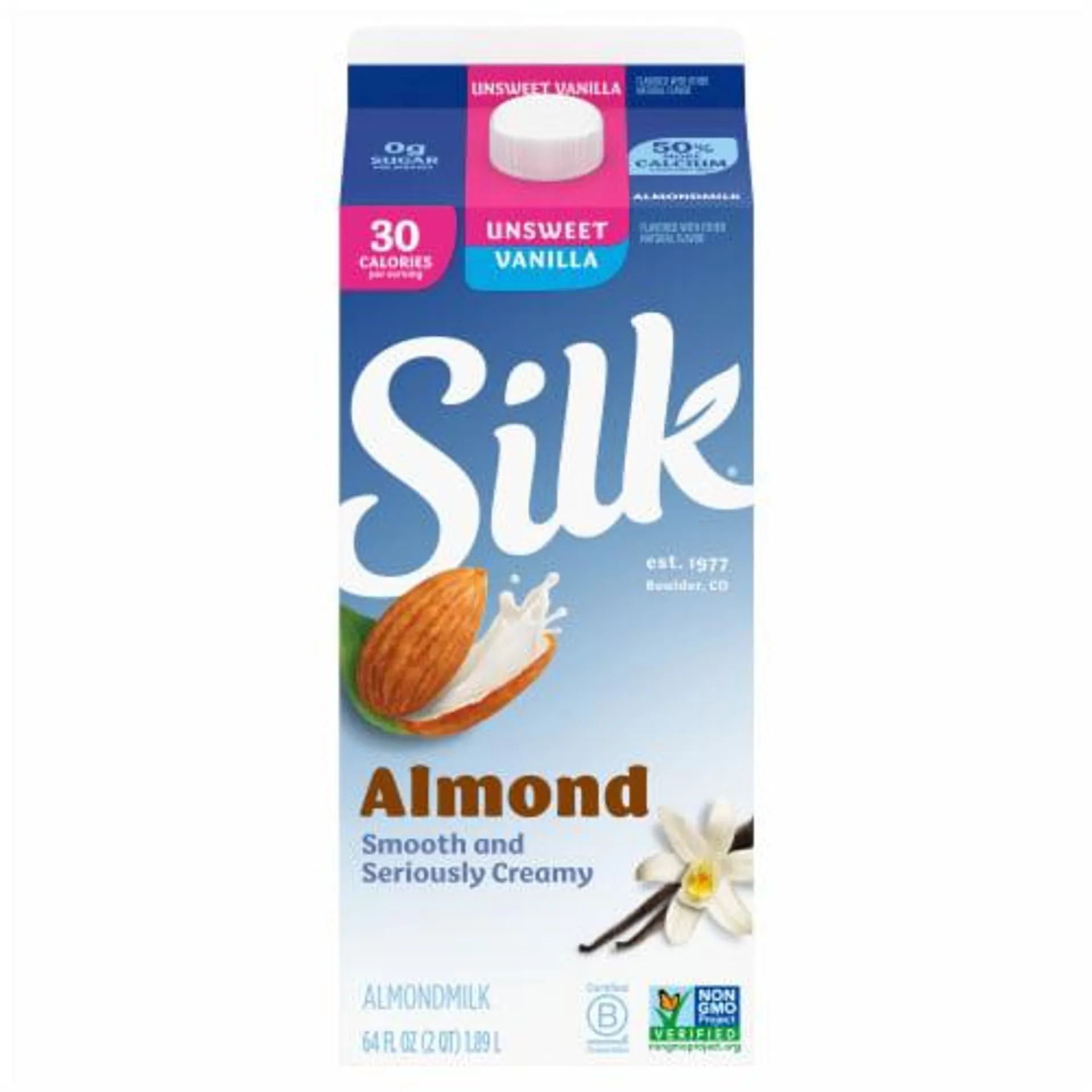 Silk® Unsweet Vanilla Almond Milk