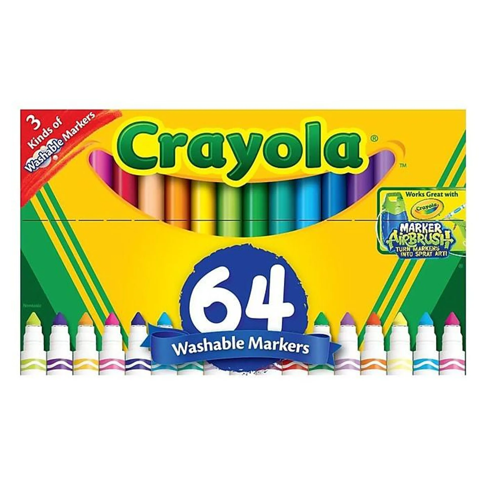 Crayola Washable Kid's Markers,