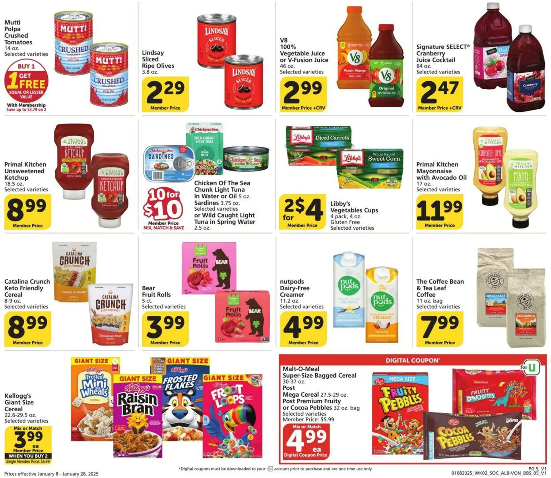 Weekly ad Vons Current weekly ad from January 8 to January 31 2025 - Page 5