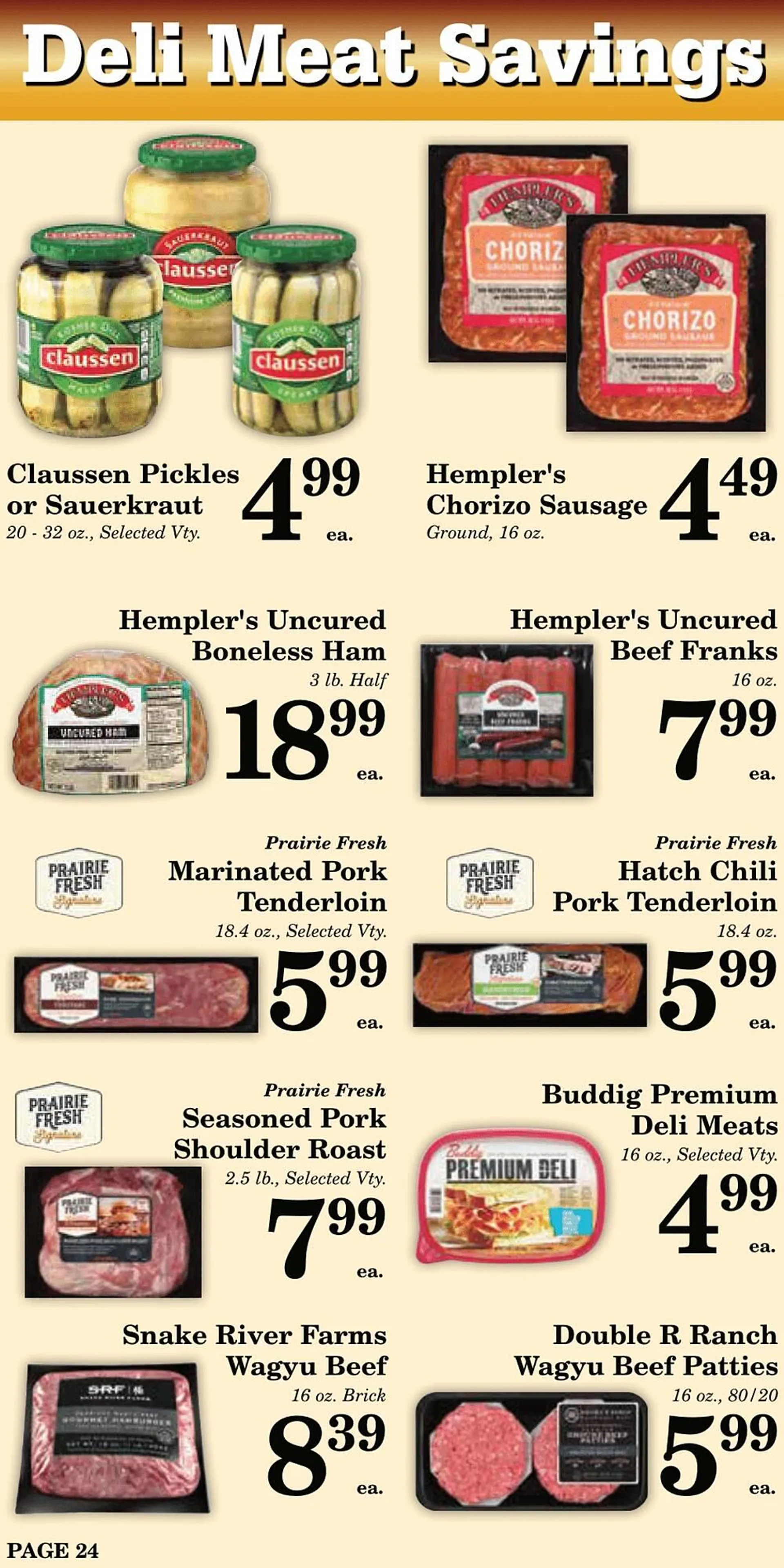 Weekly ad Harvest Foods ad from April 30 to May 27 2025 - Page 25