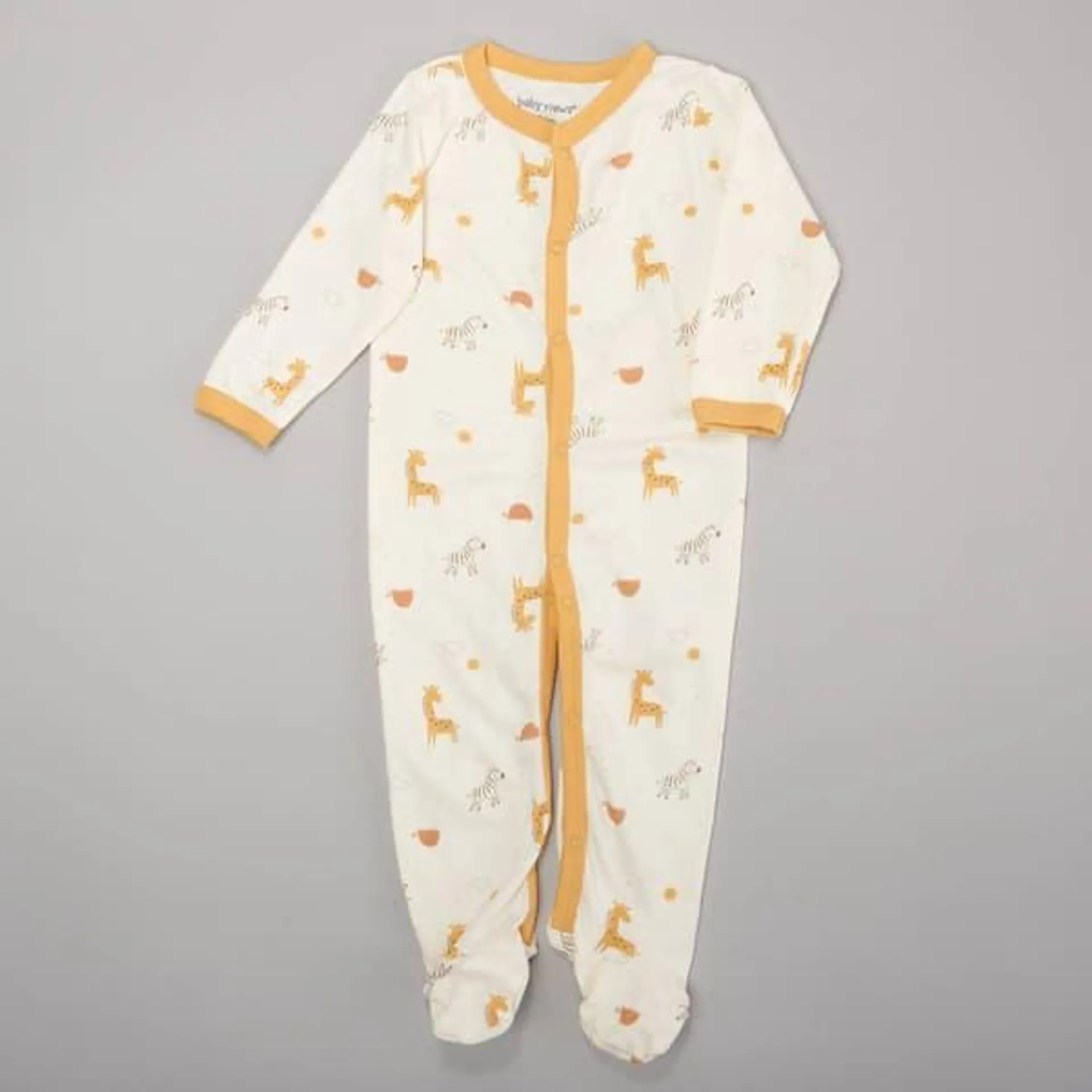 Baby Unisex (NB-9M) baby views® Giraffe Footie