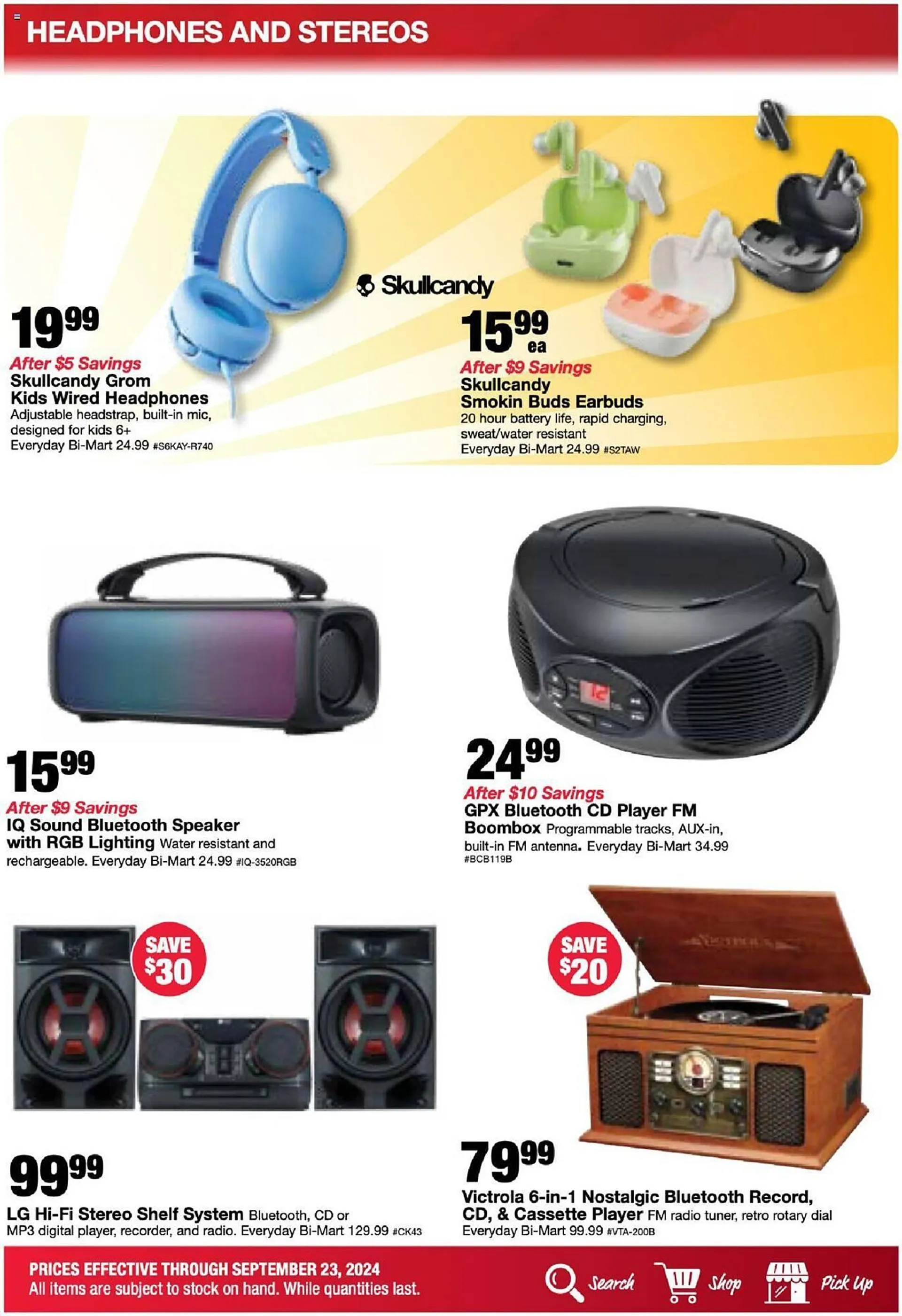 Weekly ad Bi-Mart Weekly Ad from September 17 to September 23 2024 - Page 7