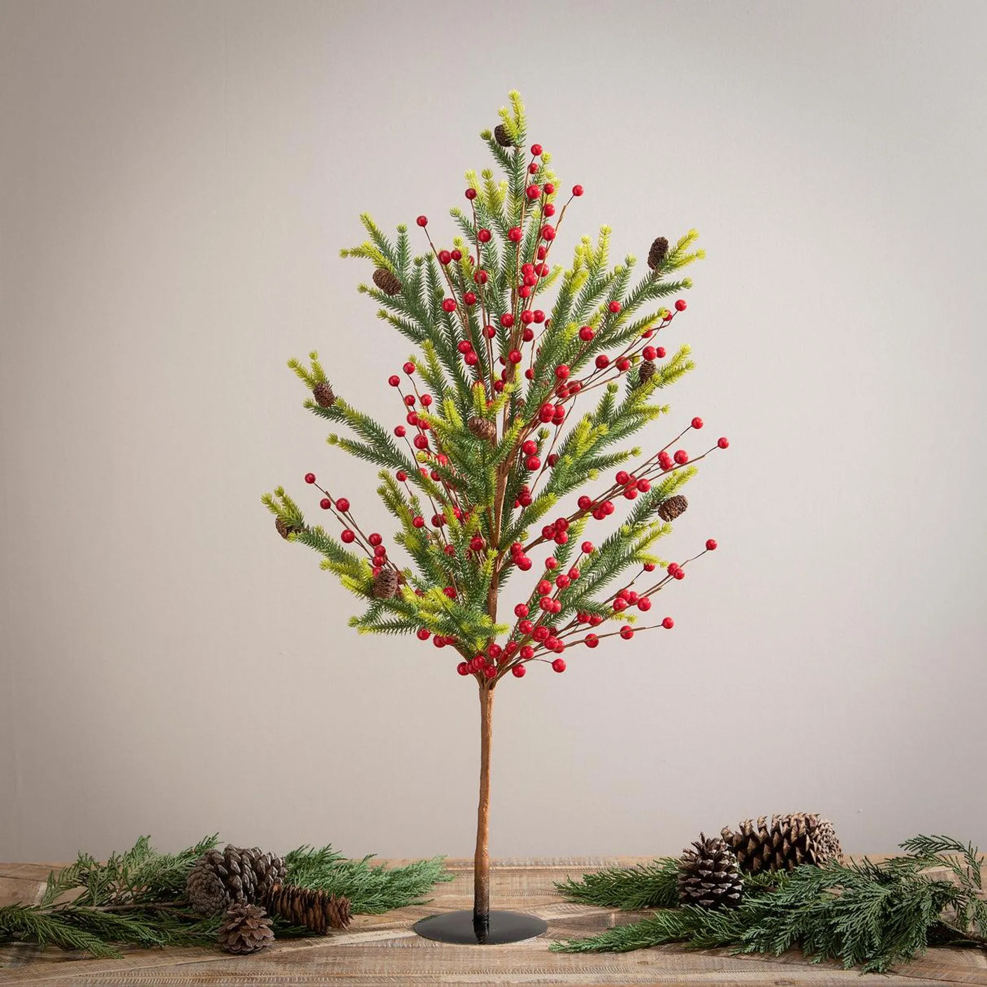 Country Christmas Tabletop Tree