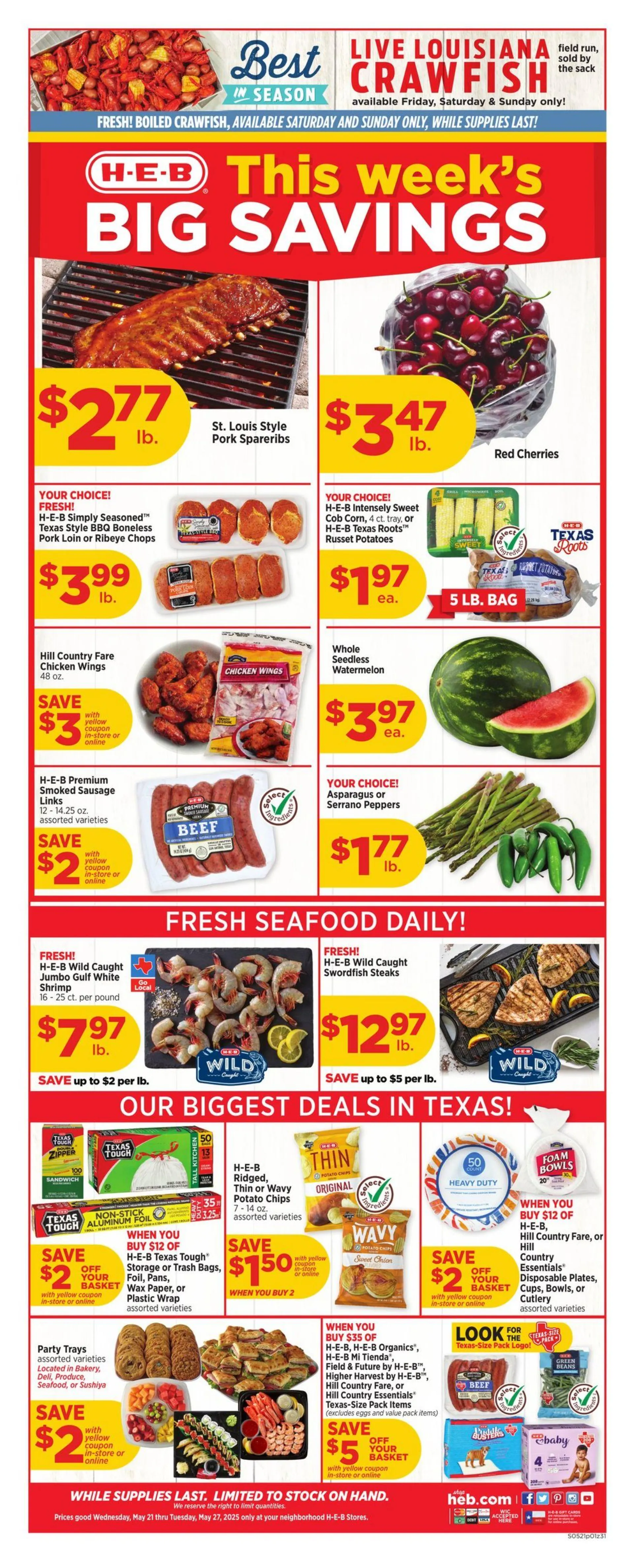 H-E-B Current weekly ad - 1