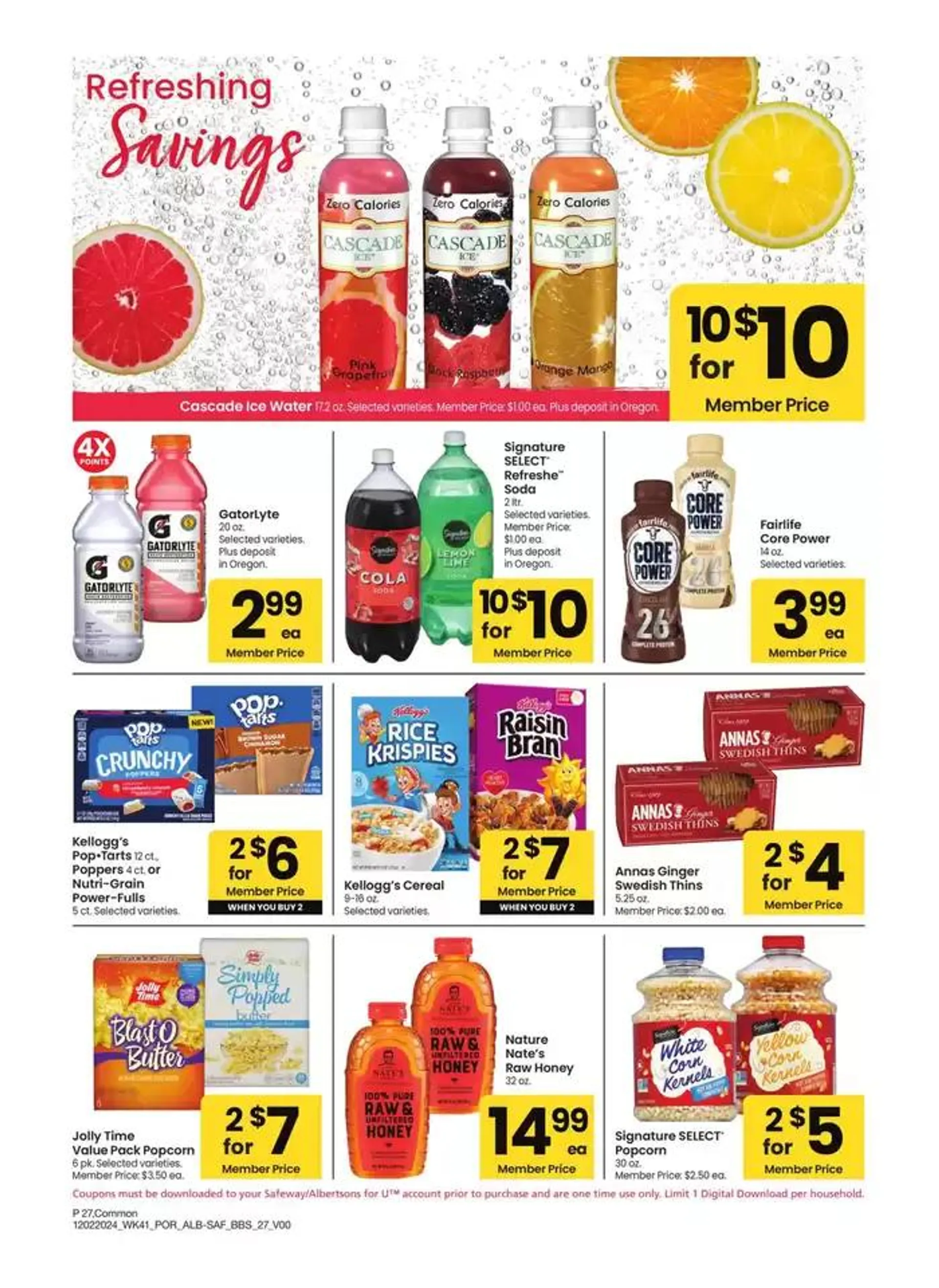 Weekly ad Albertsons - Portland - BBS from December 2 to January 5 2025 - Page 27