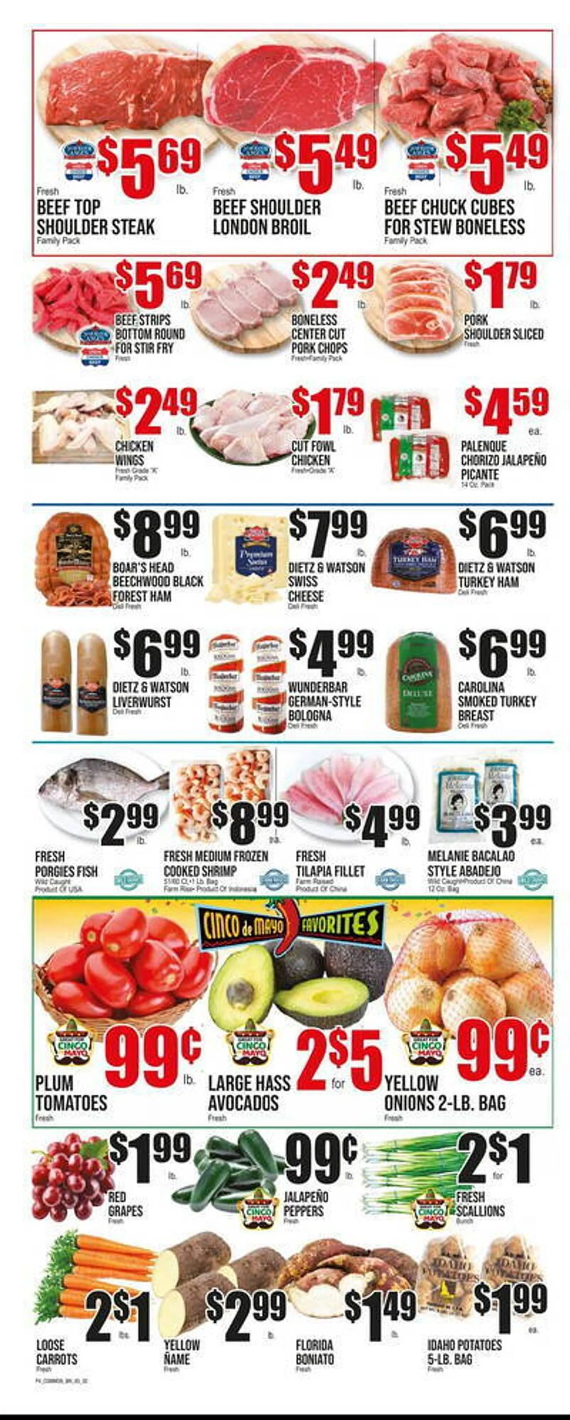 Weekly ad Extra Supermarket Weekly Ad from May 2 to May 15 2025 - Page 4