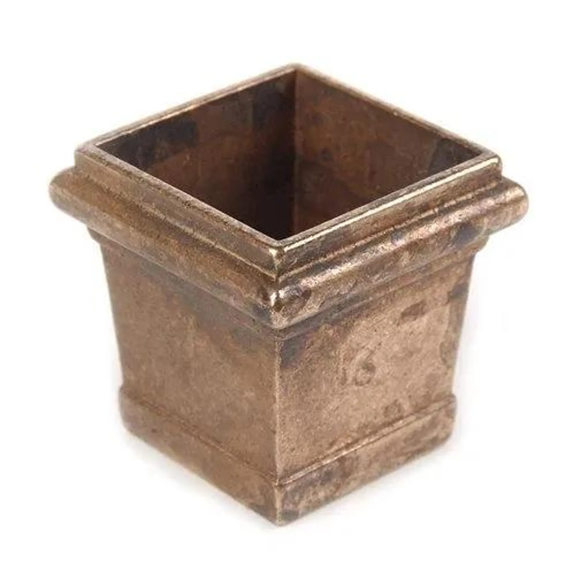 Marella Solid Brass Square Caster Cup