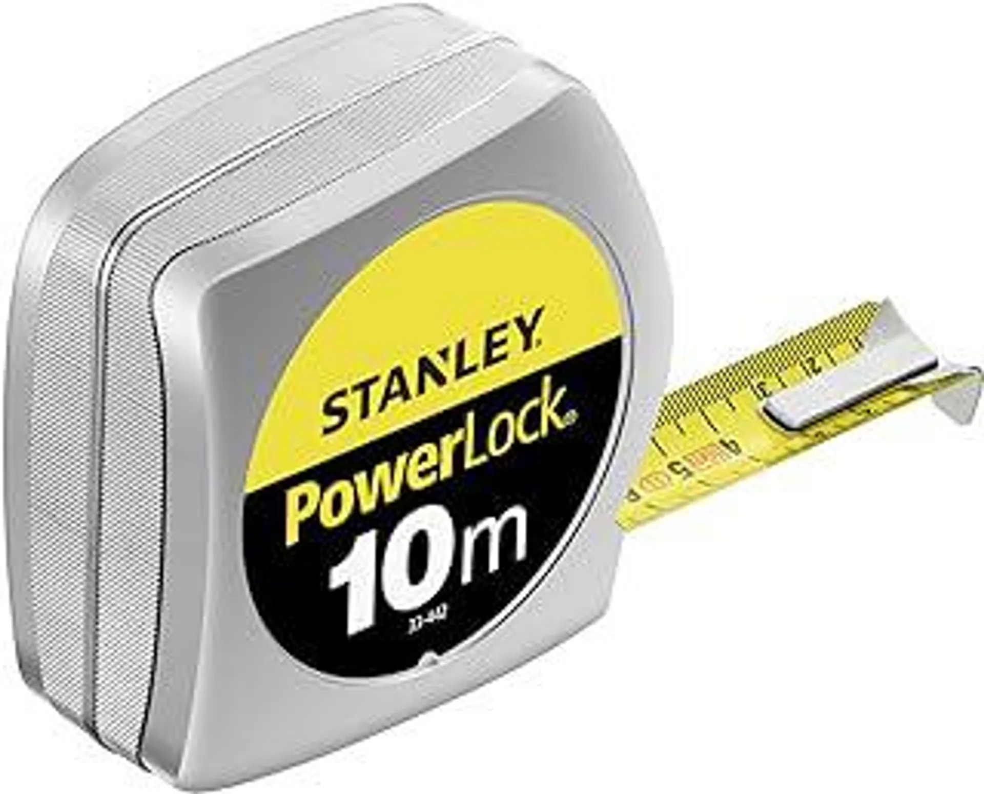 0-33-442 Power lock Tape Measure, Silver