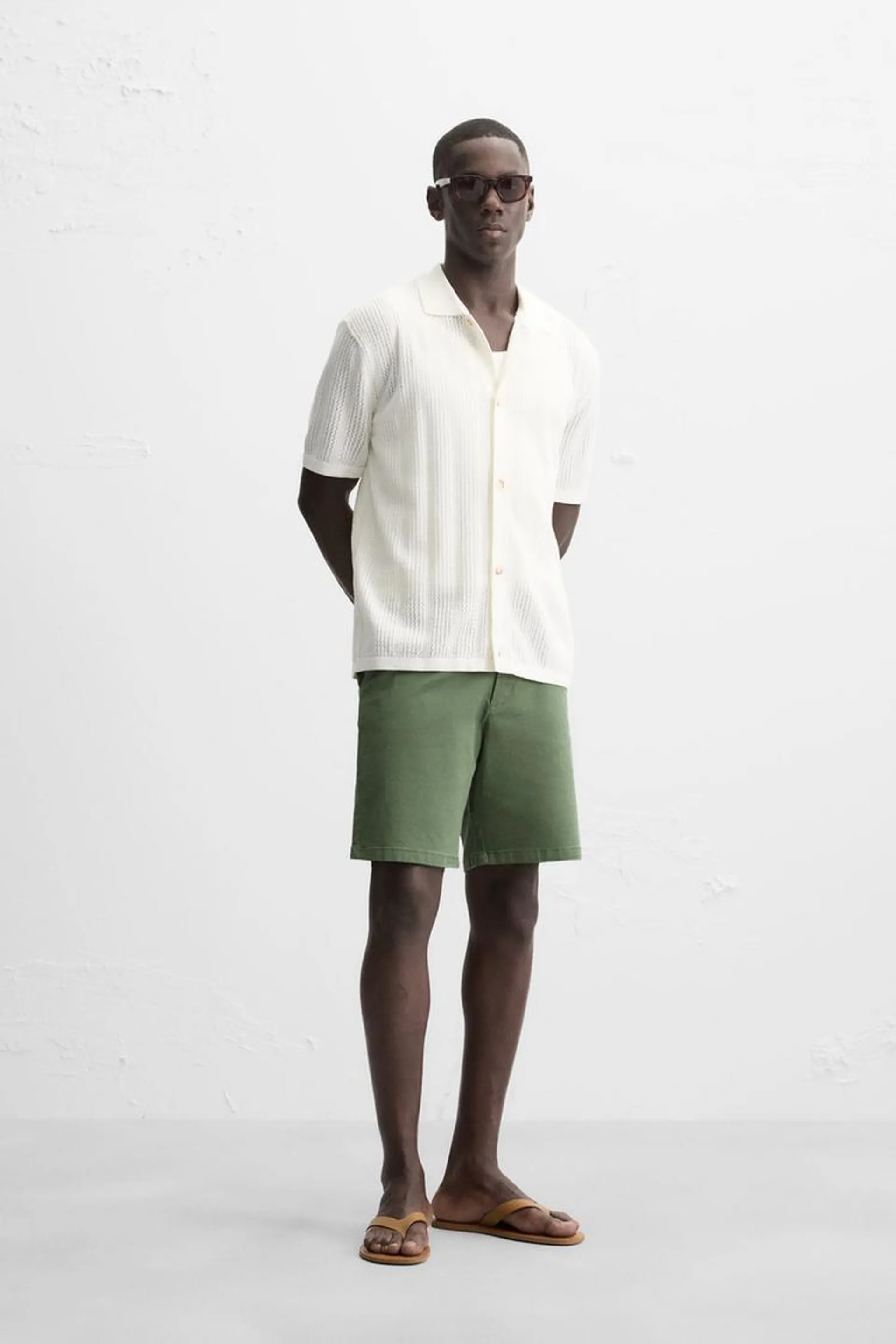 REGULAR FIT CHINO SHORTS